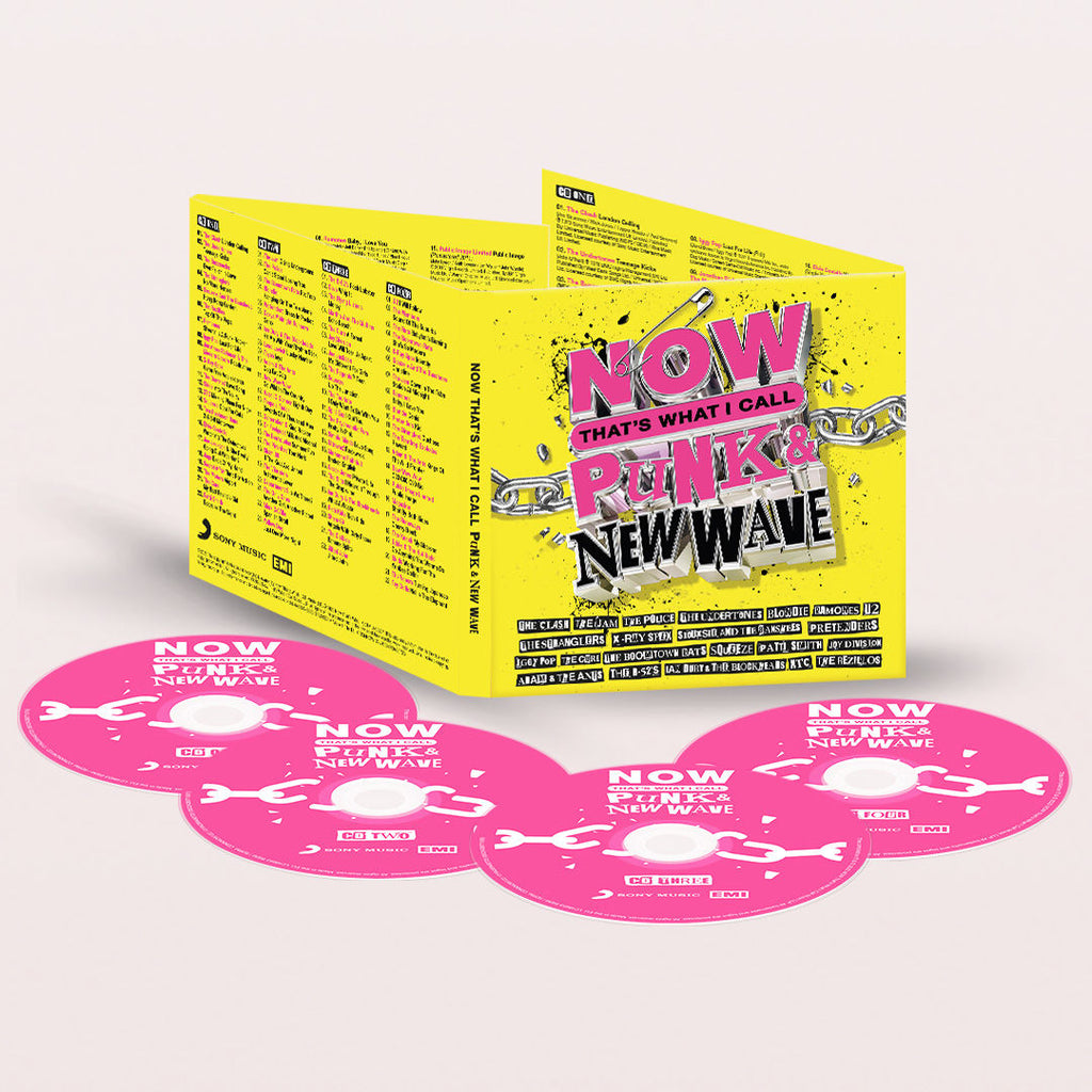 NOW That’s What I Call Punk & New Wave: 4CD