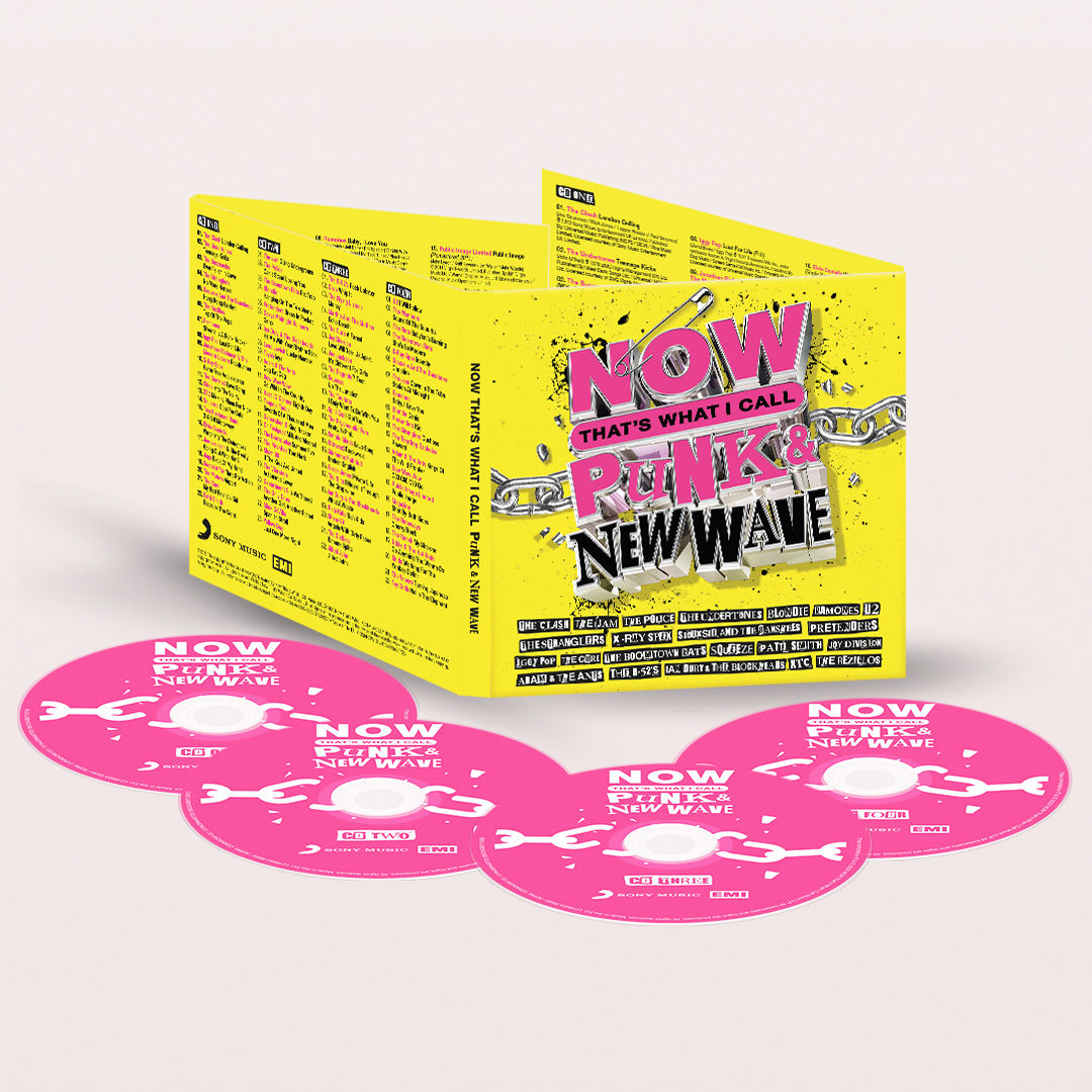 NOW That’s What I Call Punk & New Wave: 4CD