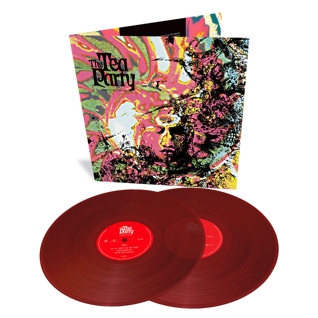 The Tea Party: Deluxe Red Splatter Vinyl 2LP