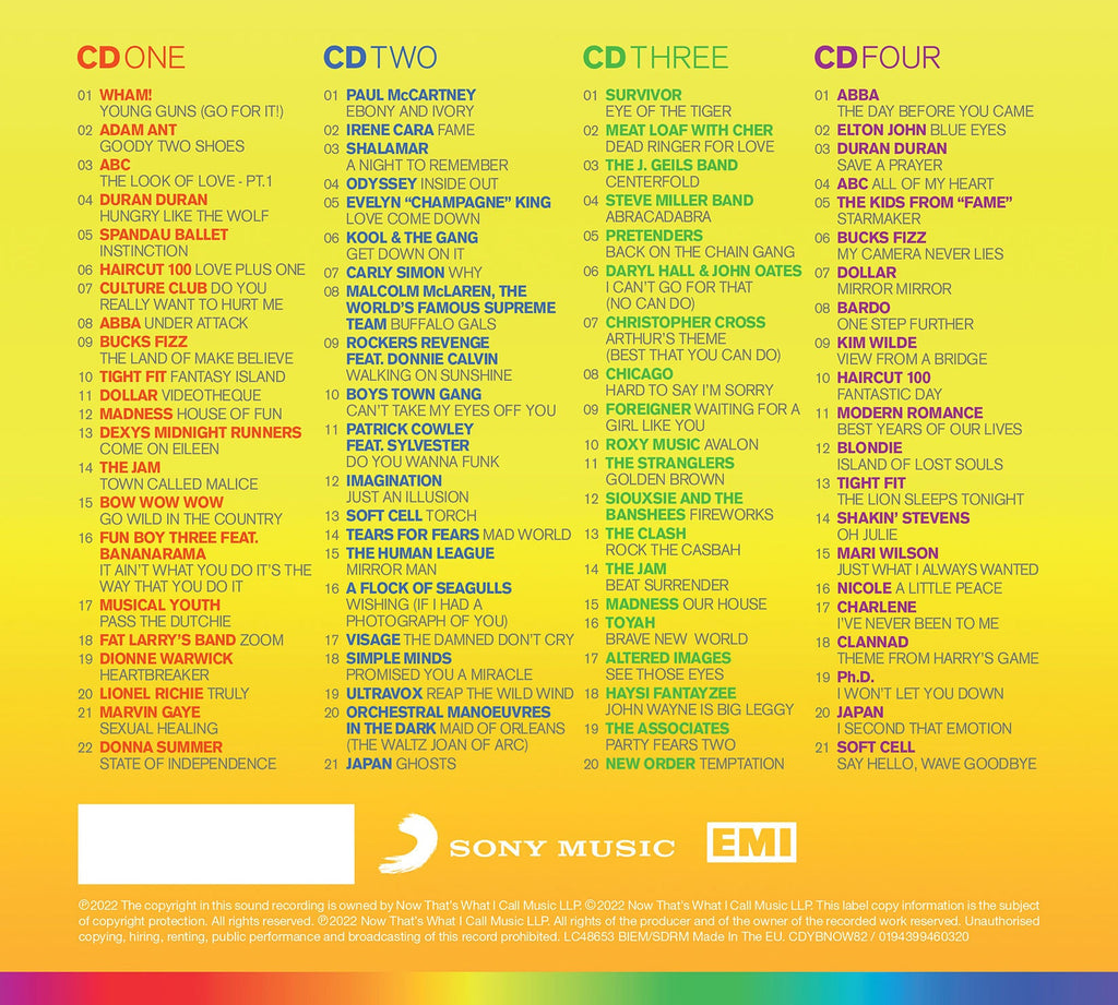 NOW – Yearbook 1982 (4CD)
