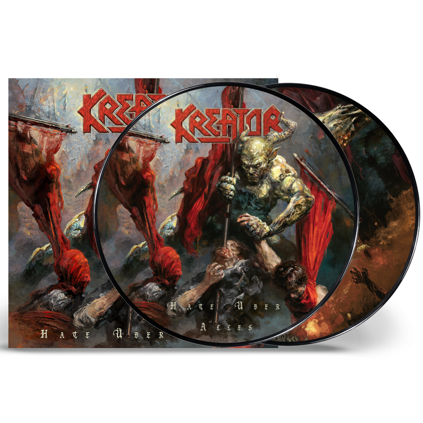 Hate Über Alles: Limited Edition Trifold Double Picture Disc Vinyl 2LP