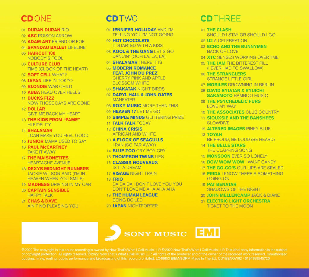 NOW – Yearbook Extra 1982 (3CD).