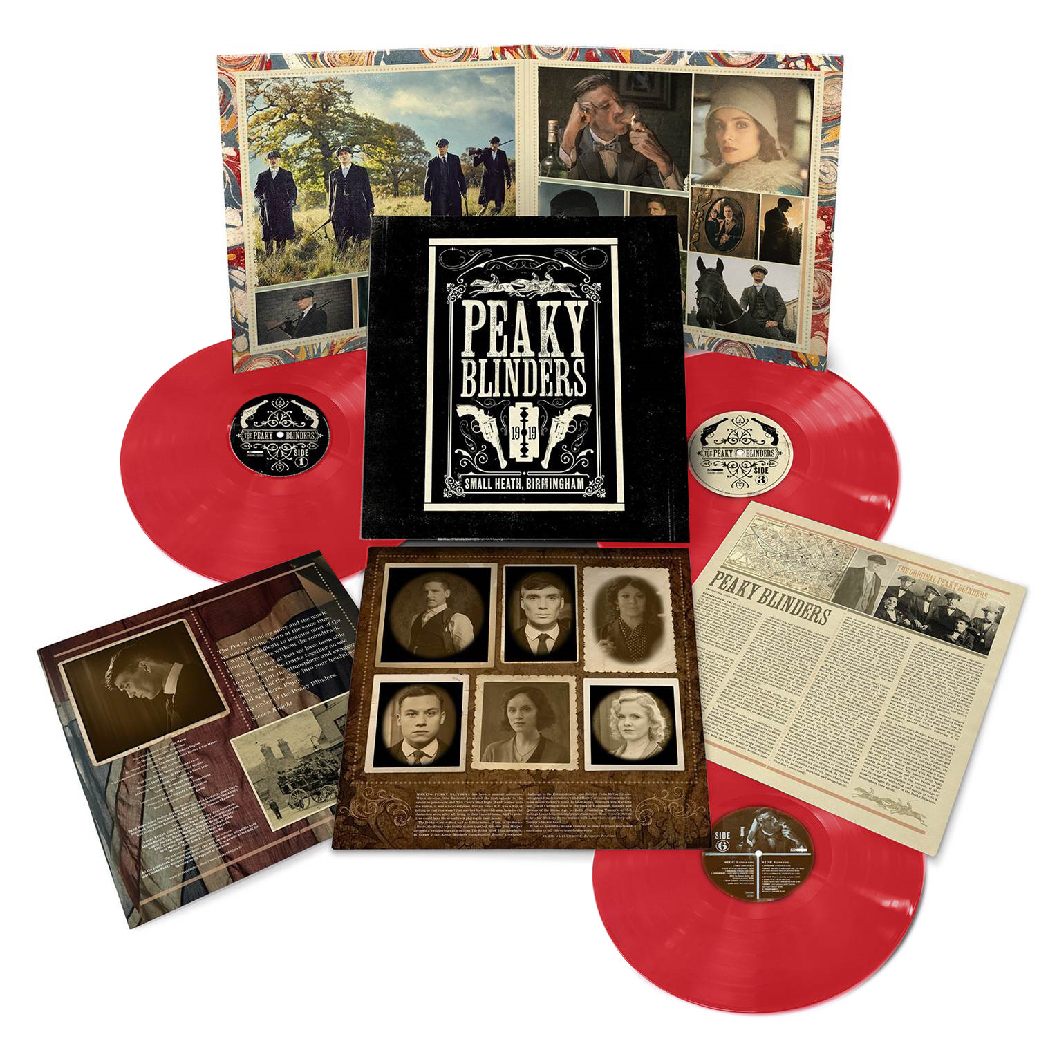 Peaky Blinders - Original Music From The TV Series: Exclusive Red Vinyl 3LP