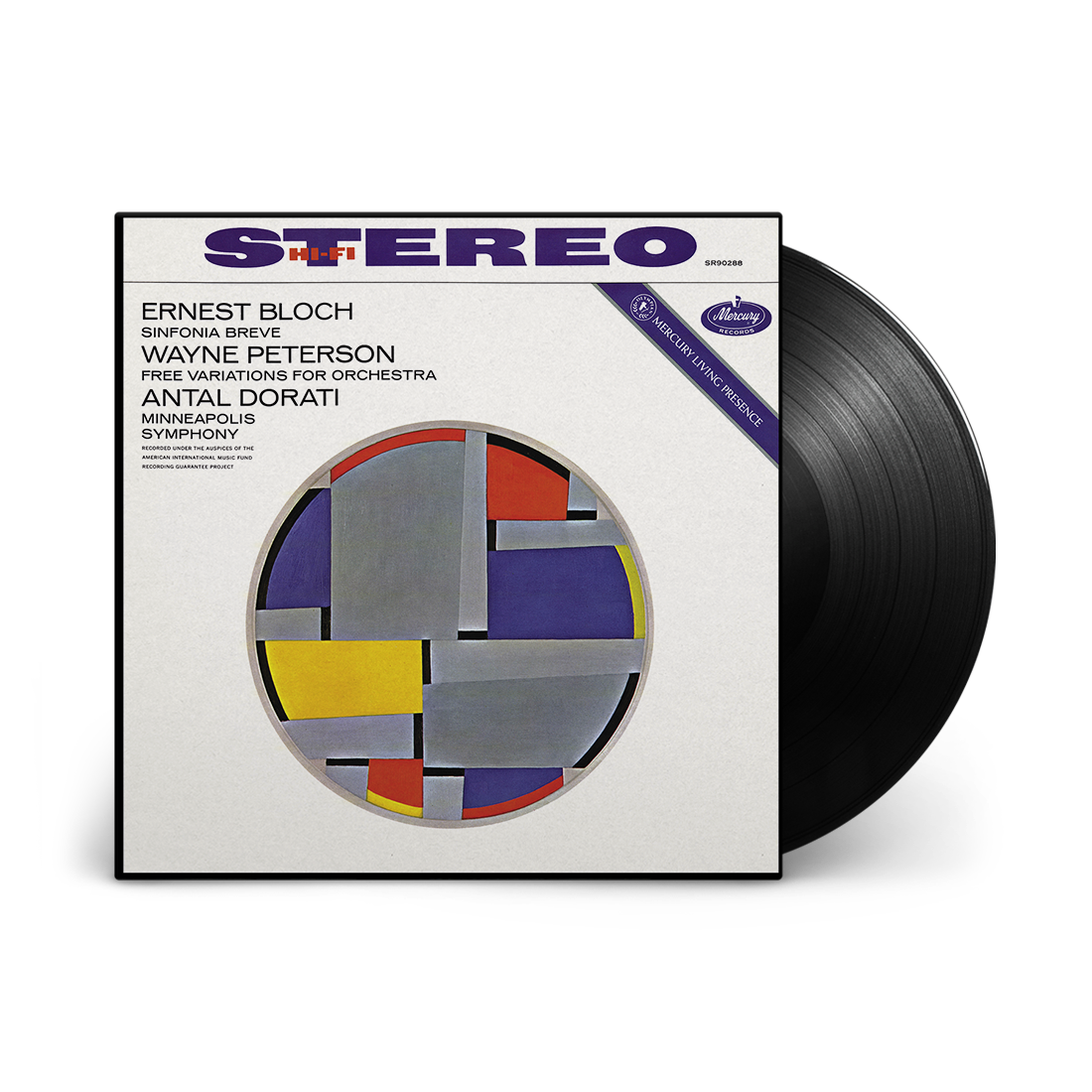 Mercury Living Presence: Bloch - Sinfonia Breve, Wayne Peterson - "Free Variations" (Half-Speed Vinyl Reissue Series)