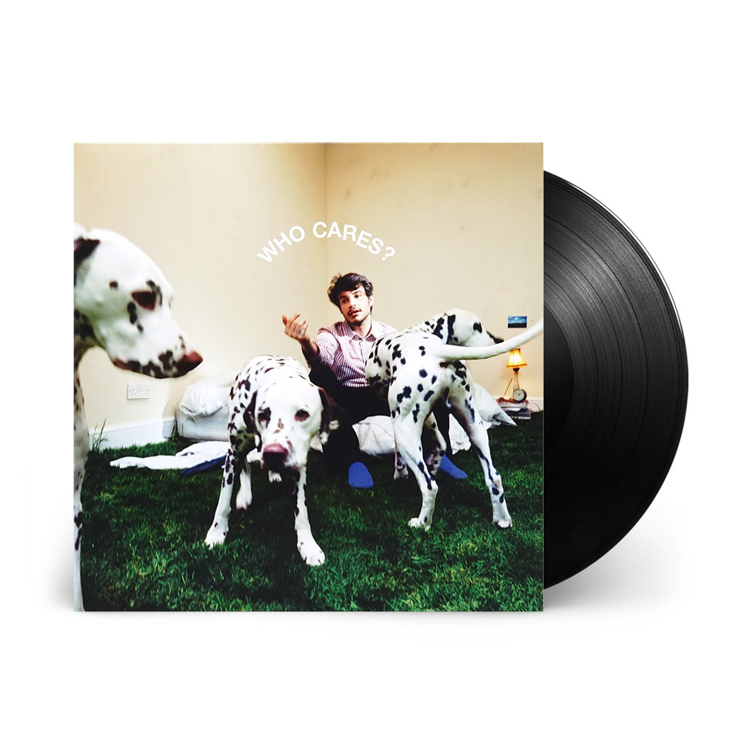 Who Cares?:  Gatefold Vinyl LP w/ Lenticular Artwork & Poster
