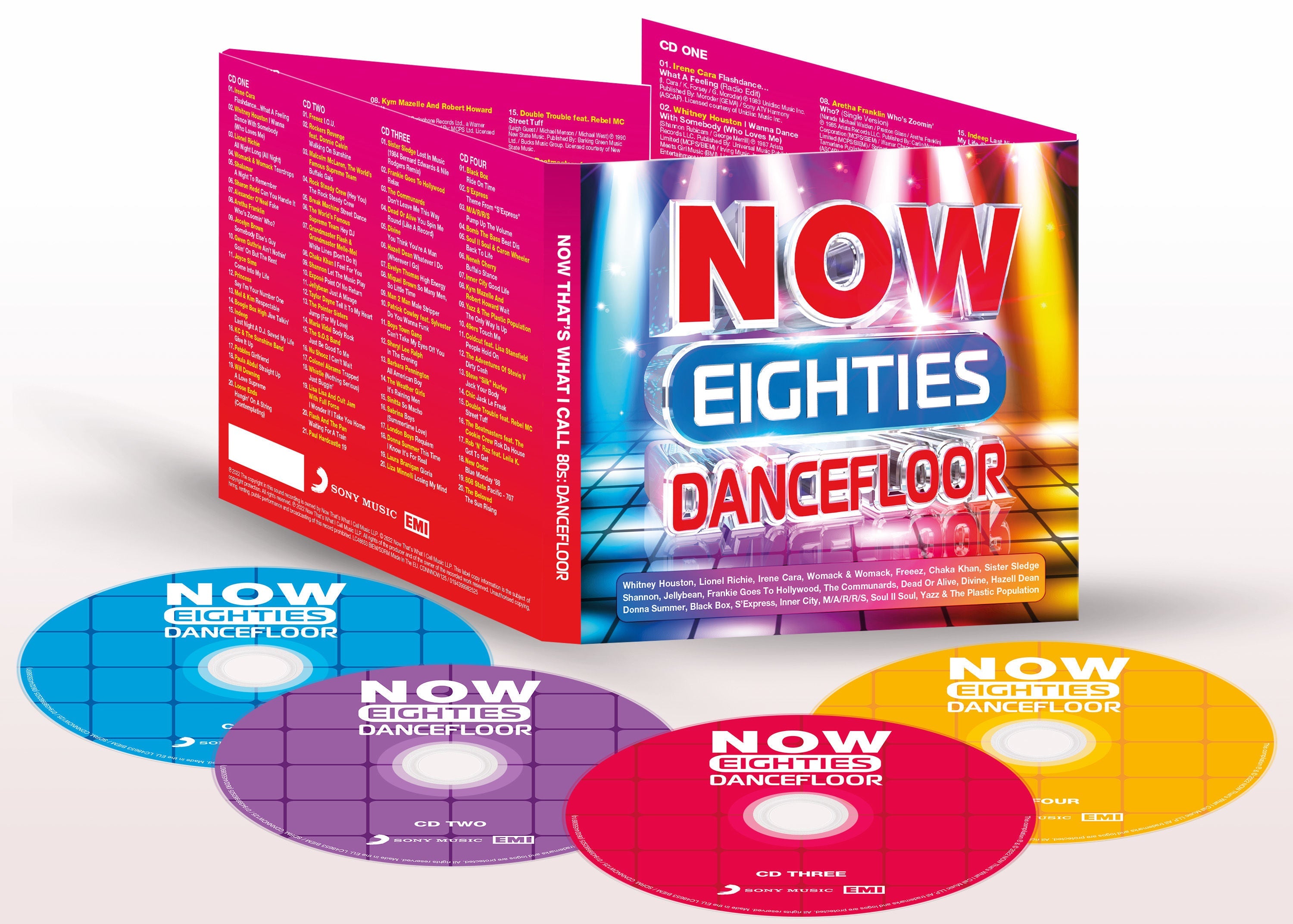 NOW That's What I Call 80s: Dancefloor (4CD)