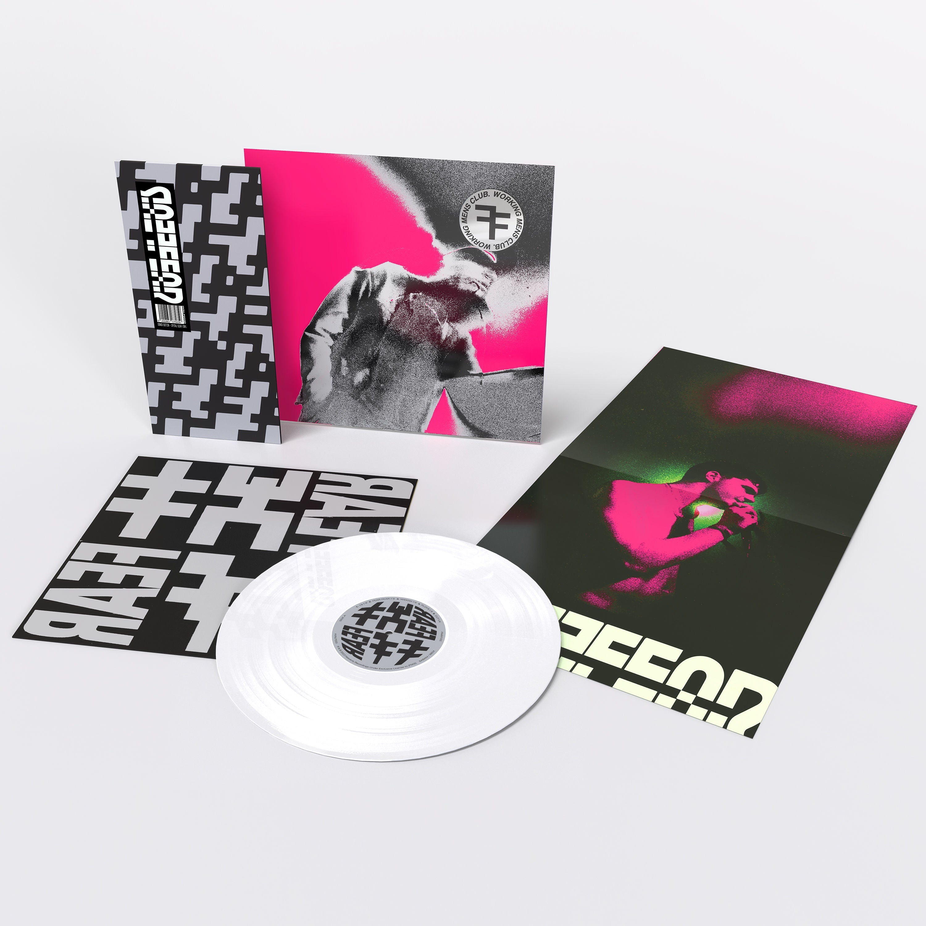 Fear Fear: Limited Edition White Vinyl LP