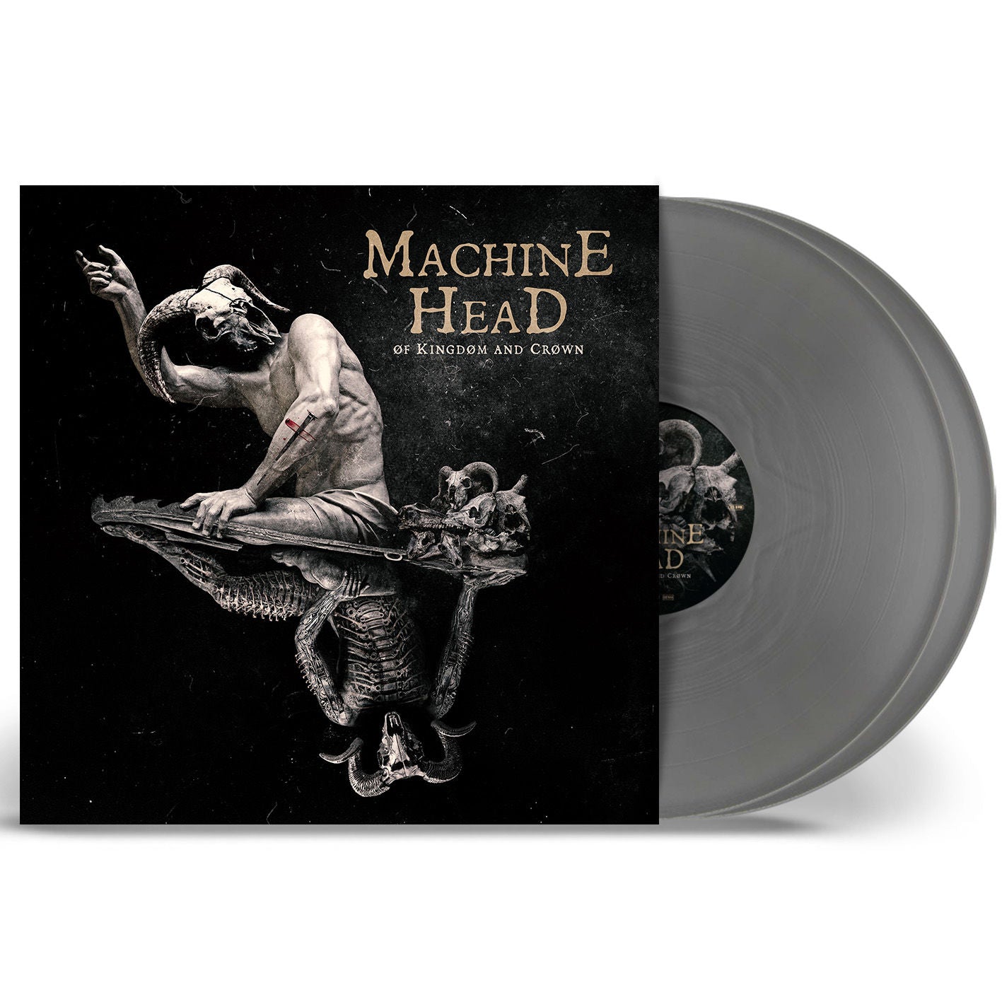 ØF KINGDØM AND CRØWN: Limited Silver Vinyl 2LP