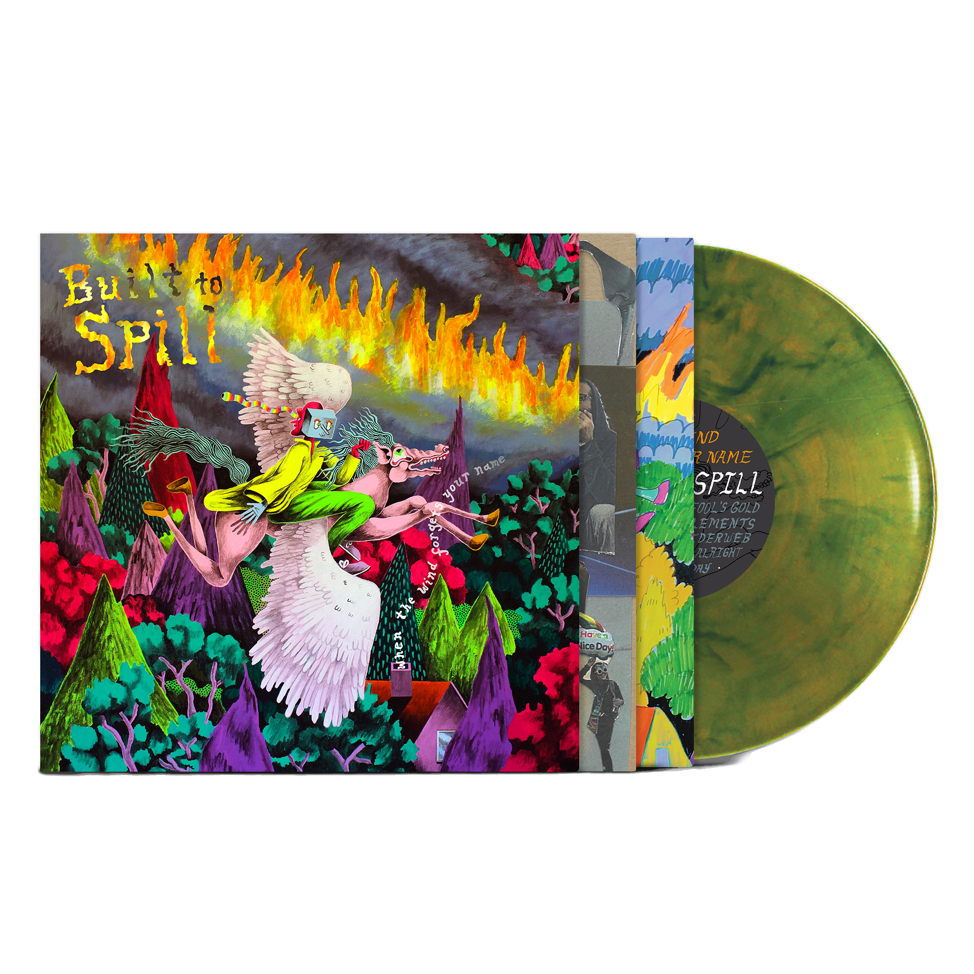 When The Wind Forgets Your Name: Super Limited Misty Kiwi Fruit Vinyl LP