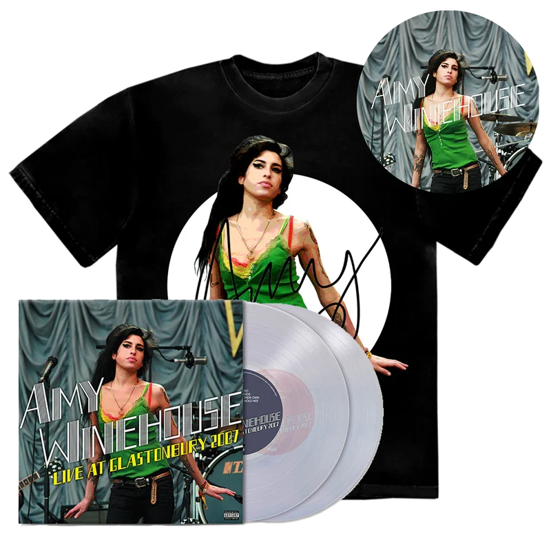 Live At Glastonbury: Exclusive Clear Vinyl 2LP, Slipmat + T-Shirt