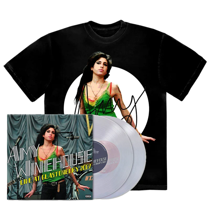 Live At Glastonbury: Exclusive Clear Vinyl 2LP + T-Shirt