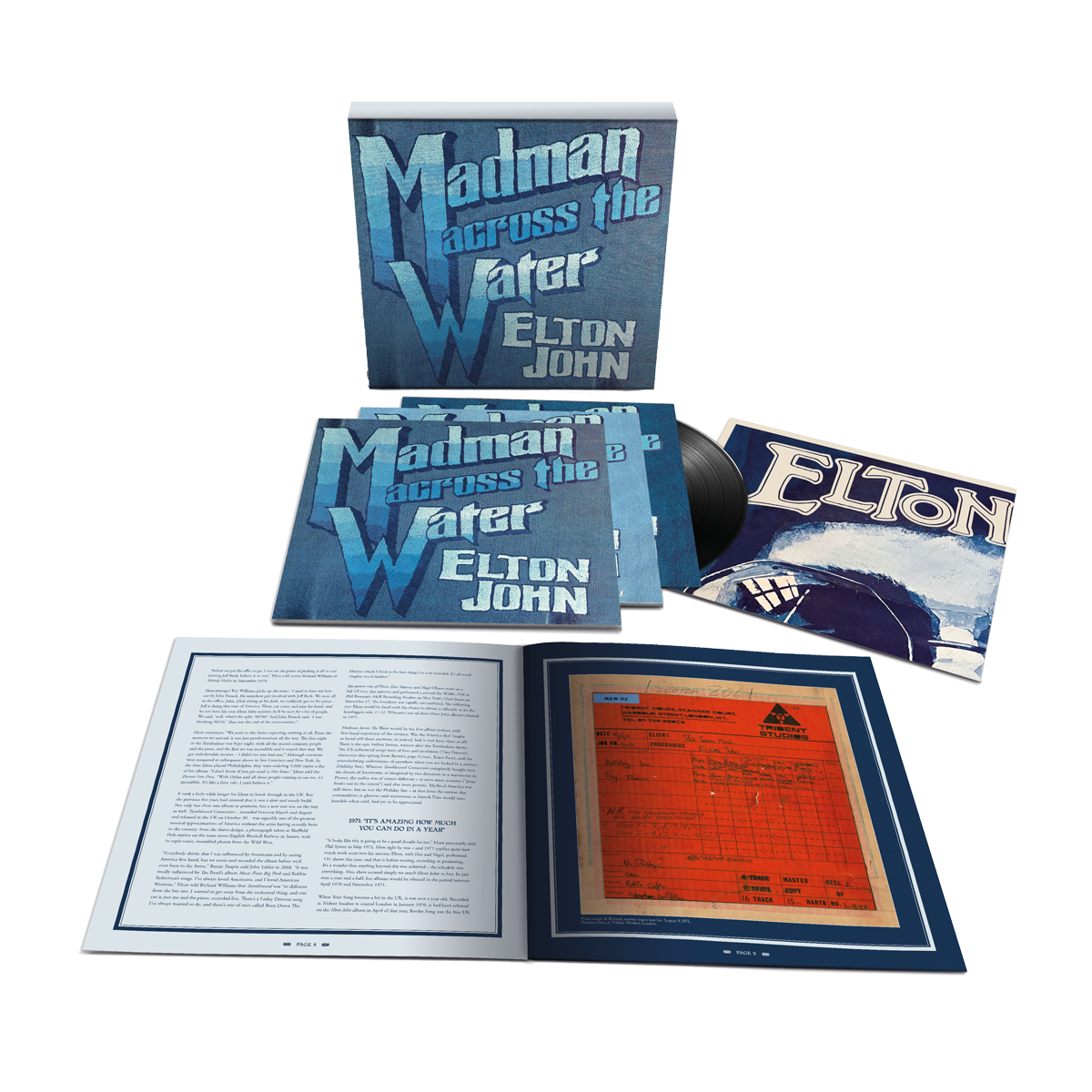 Madman Across The Water (50th Anniversary): Vinyl 4LP Boxset