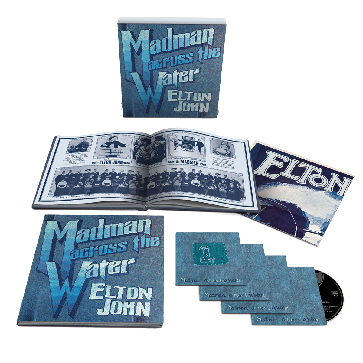 Madman Across The Water (50th Anniversary): 3CD & Blu-Ray Deluxe Boxset