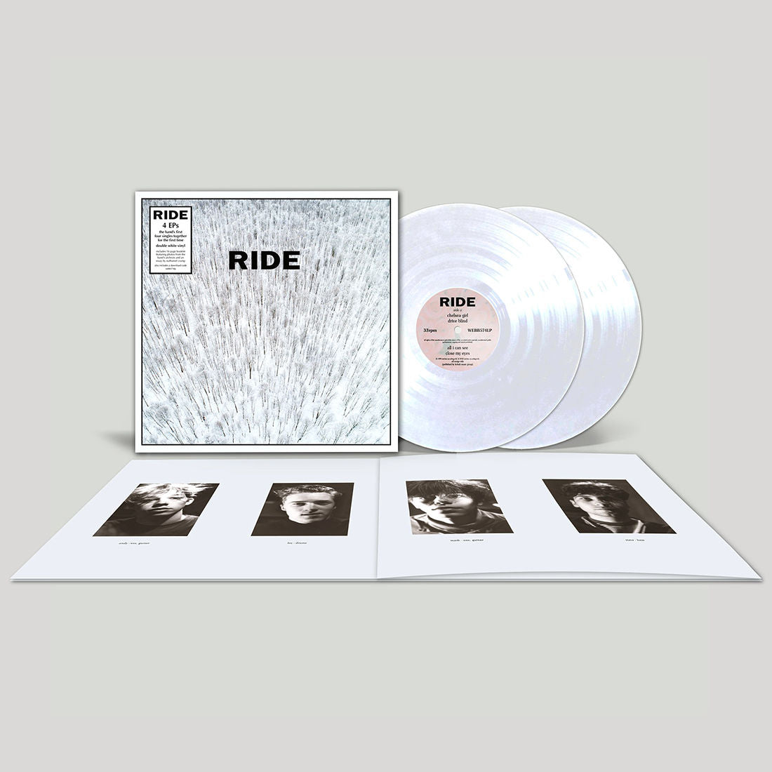 4 EPs: White Vinyl 2LP