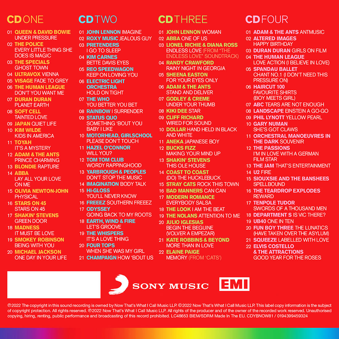 NOW - Yearbook 1981 (4CD)
