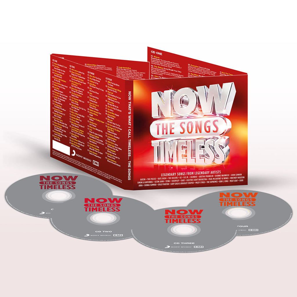 NOW That's What I Call Timeless… The Songs (4CD)
