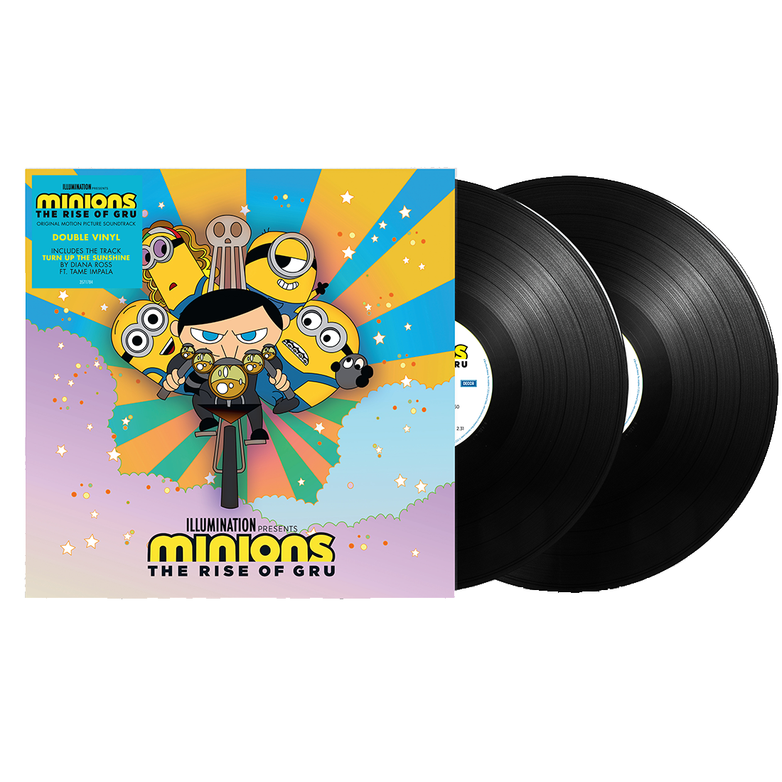 Minions - The Rise Of Gru (OST): Vinyl 2LP