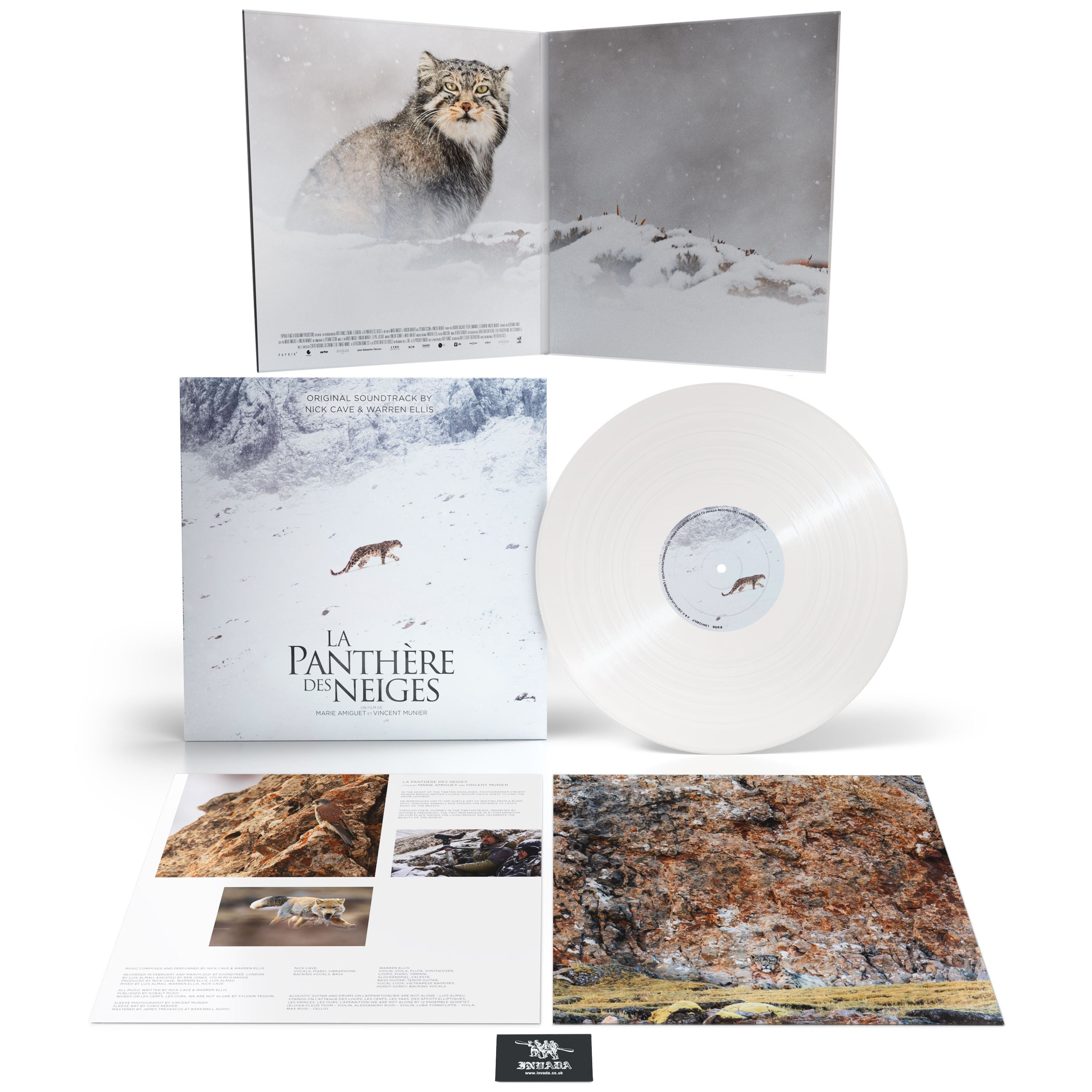 La Panthère Des Neiges (OST): Limited White Vinyl LP