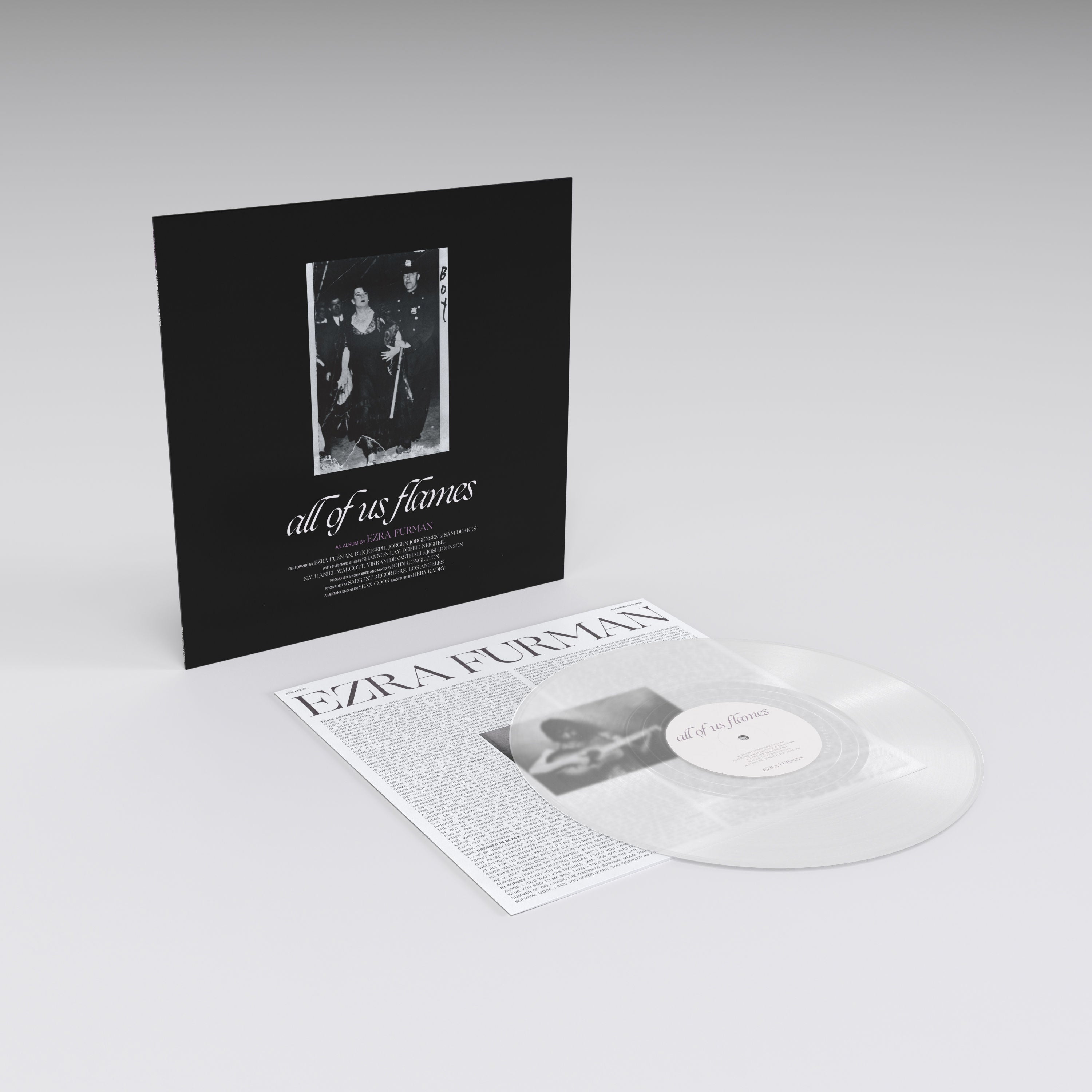 All Of Us Flames: Limited Clear Vinyl LP