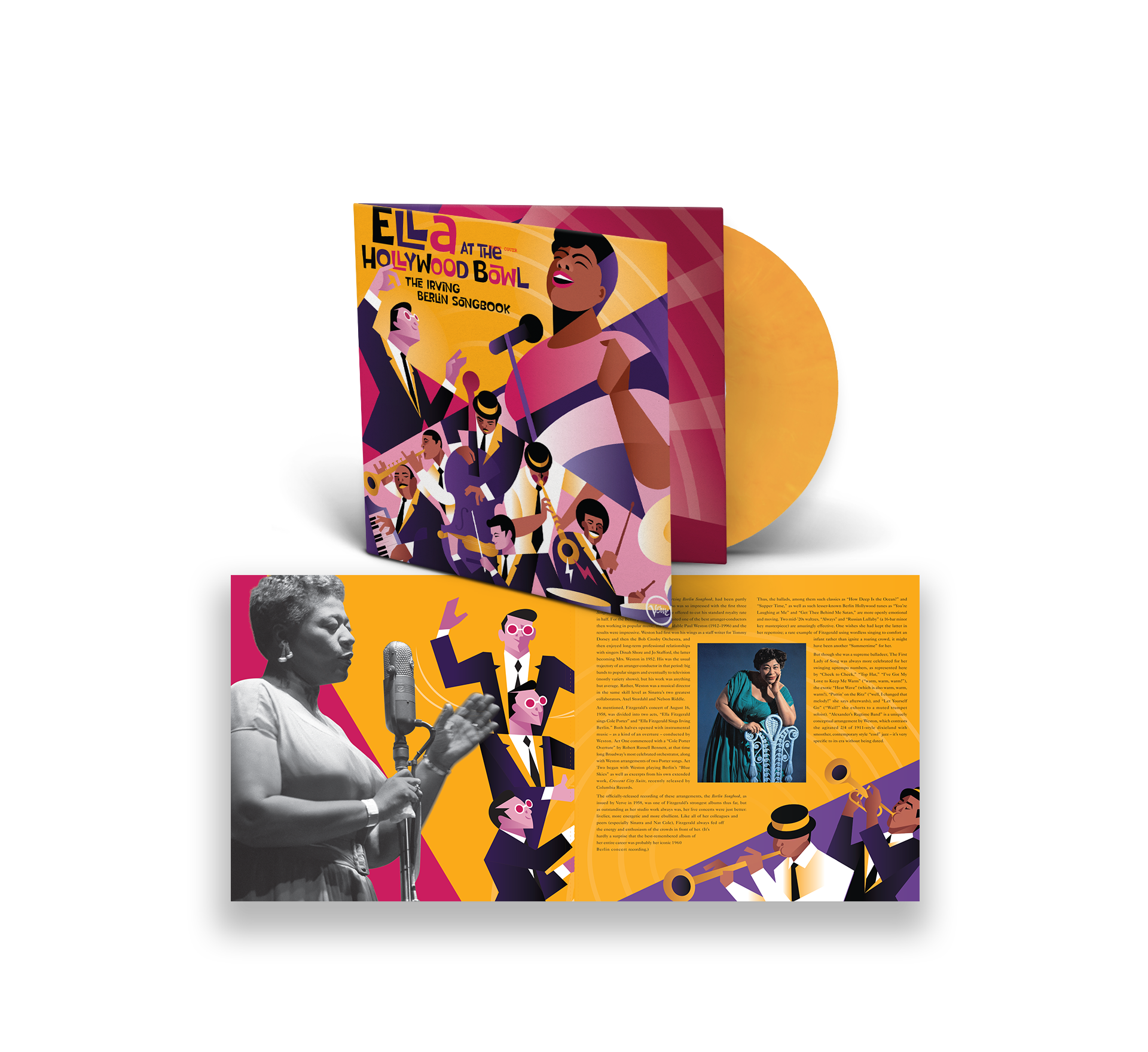 Ella At The Hollywood Bowl - The Irving Berlin Songbook: Gold Vinyl LP