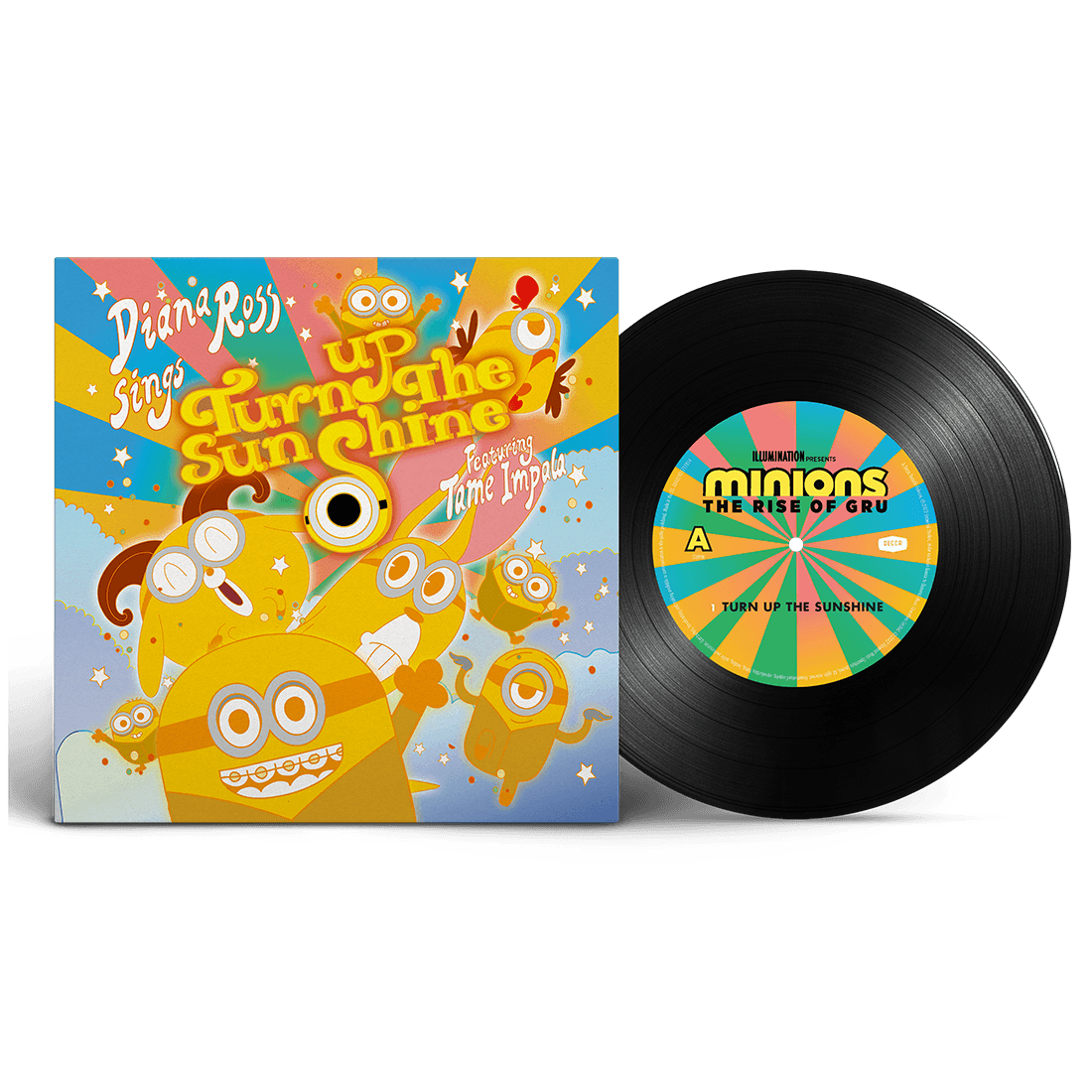 Turn Up The Sunshine (Minions: The Rise Of Gru): Vinyl 7" Single