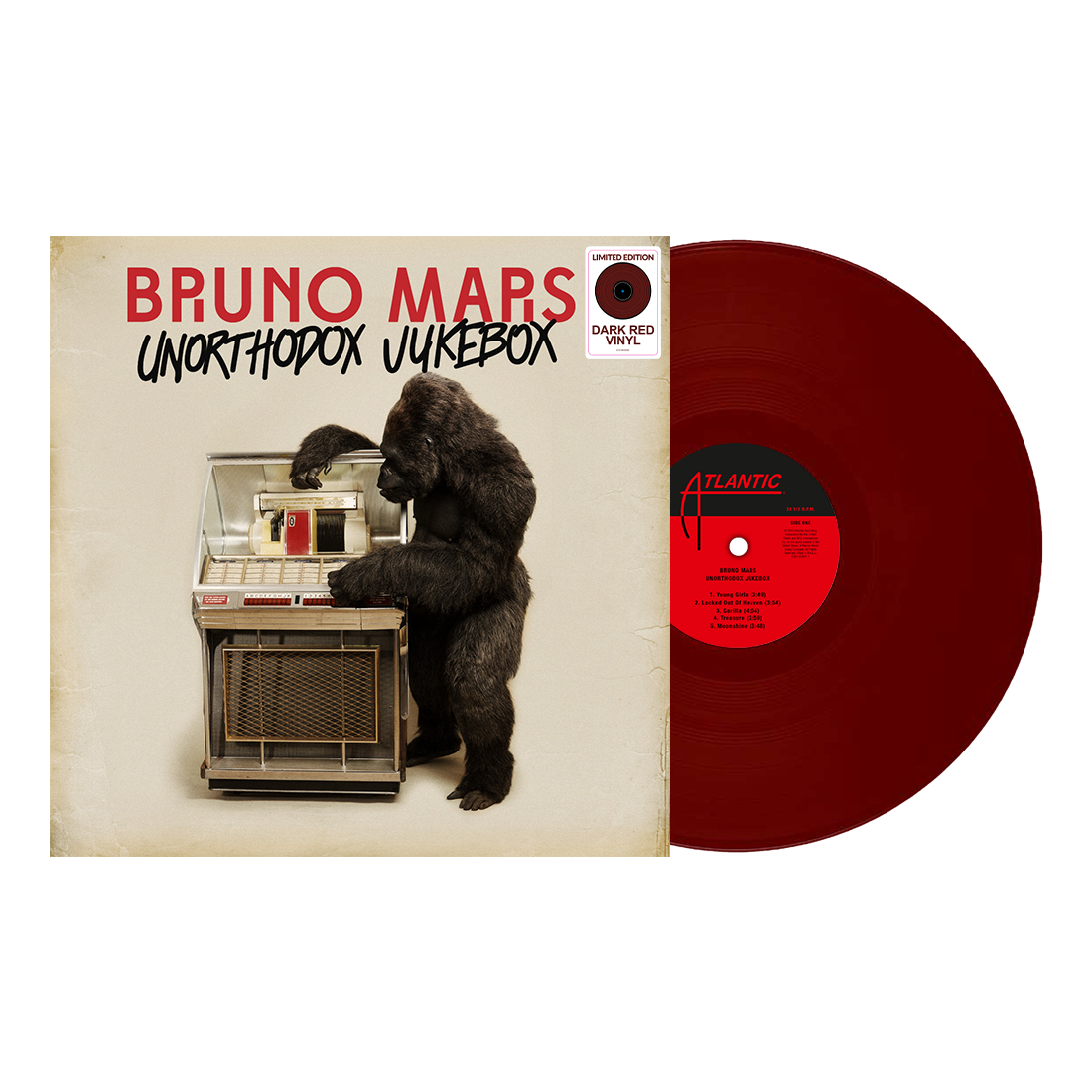 Unorthodox Jukebox: Dark Red Vinyl LP