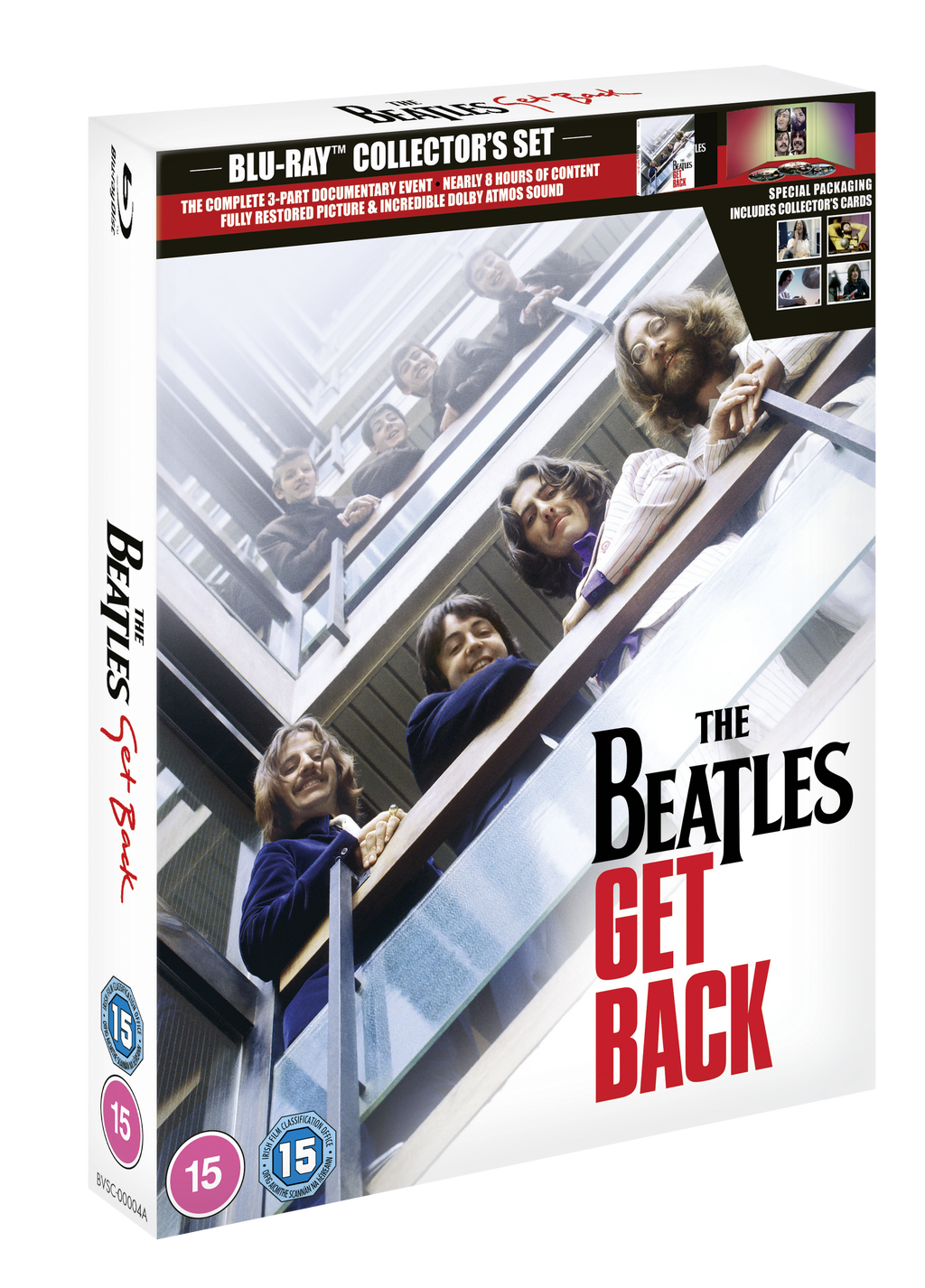 The Beatles: Get Back 3-Disc Blu-Ray Collector's Edition