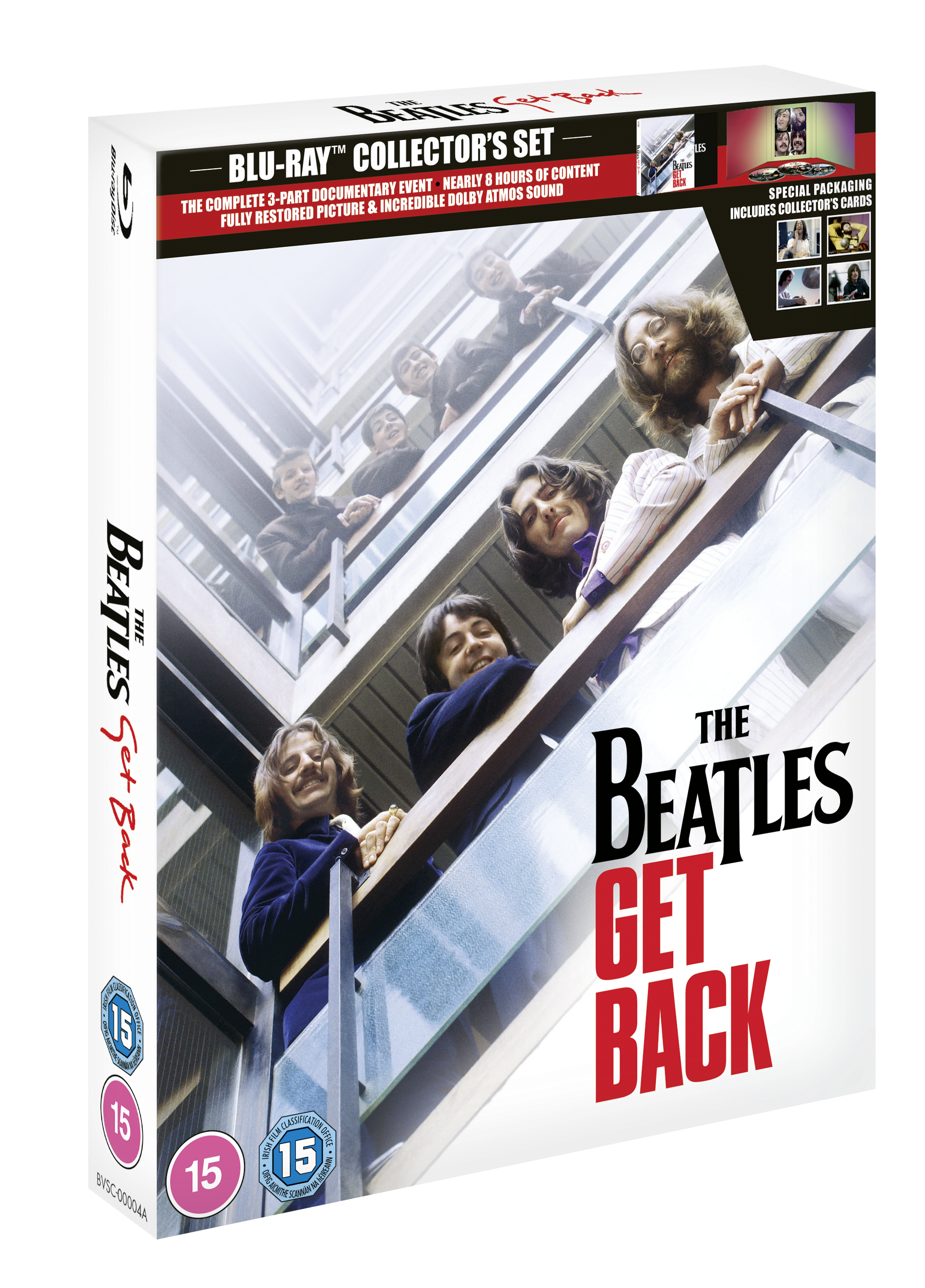 The Beatles: Get Back 3-Disc Blu-Ray Collector's Edition