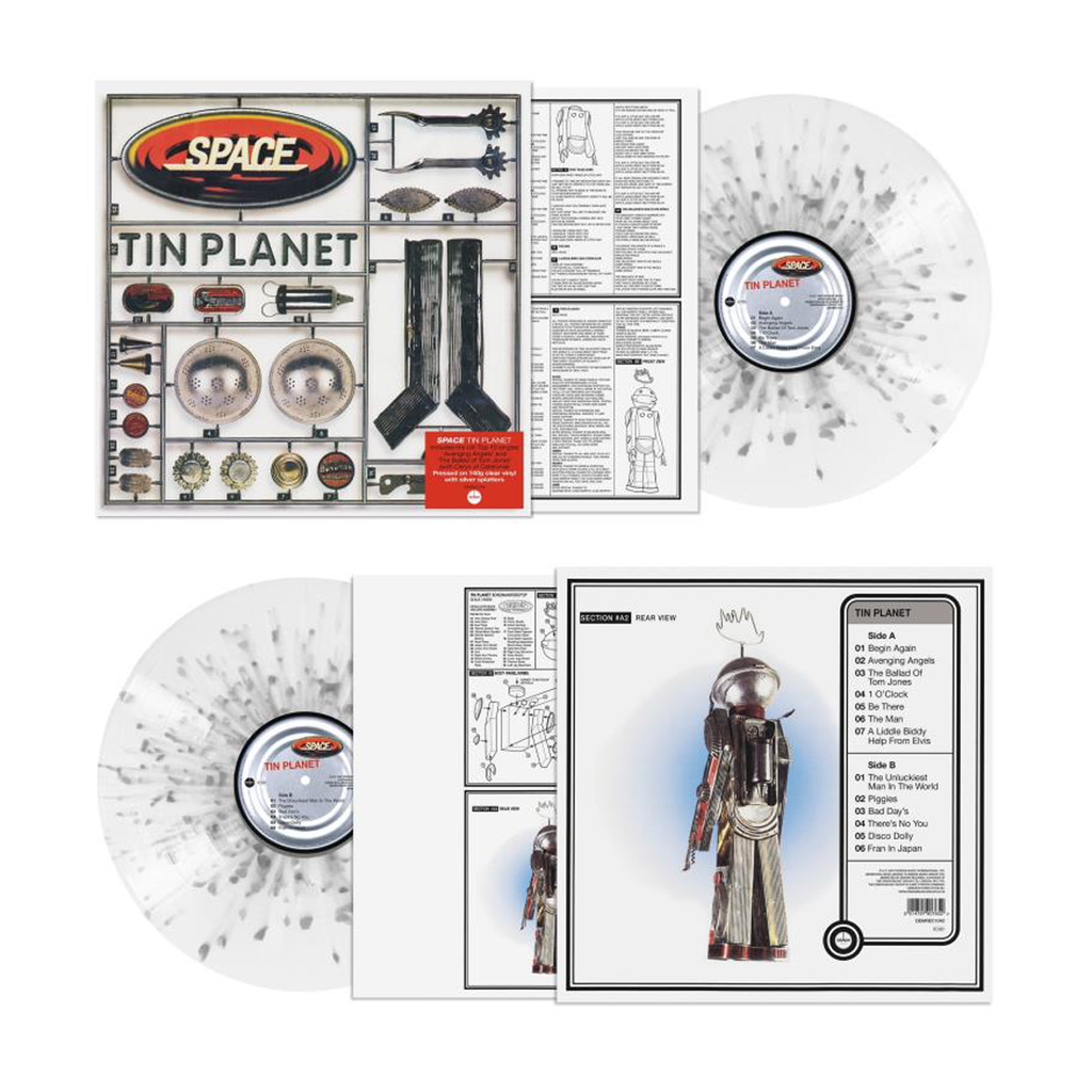 Tin Planet: Limited Silver Splatter Vinyl LP