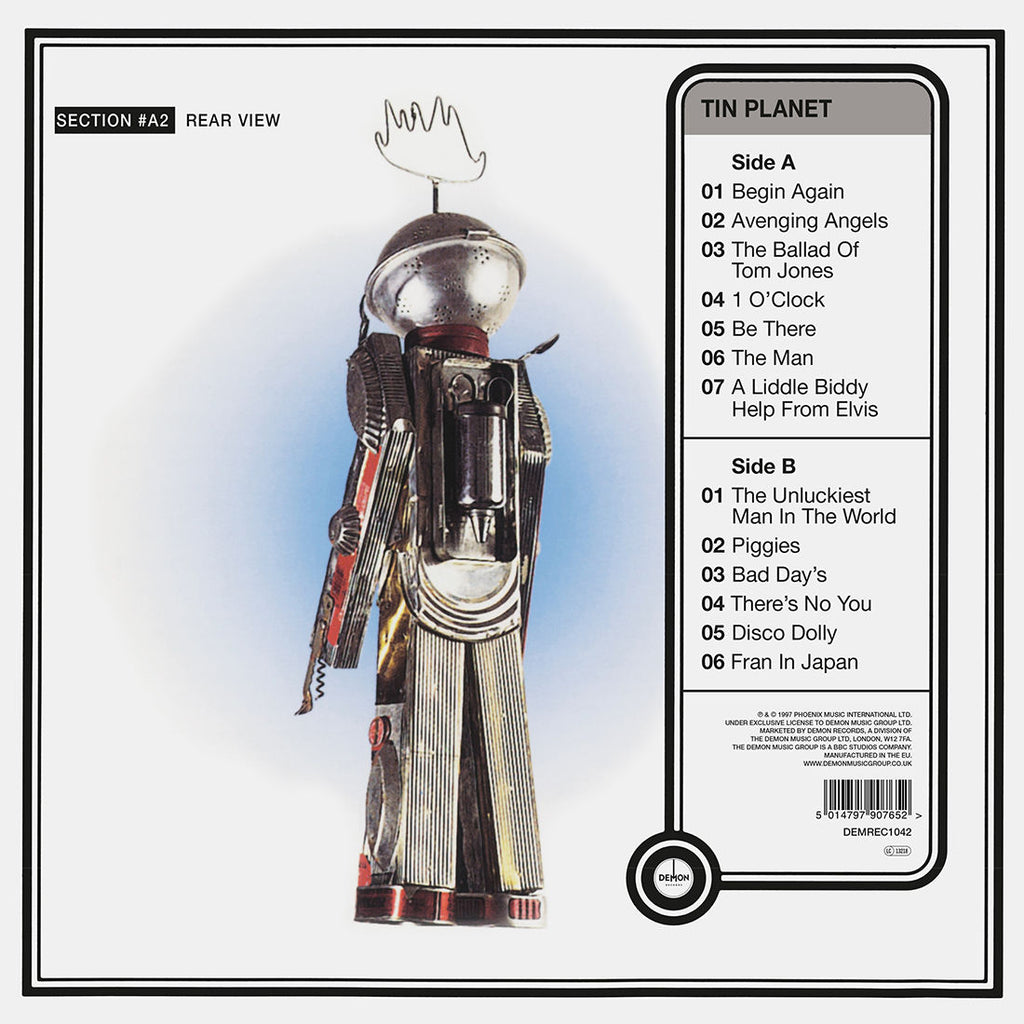 Tin Planet: Limited Silver Splatter Vinyl LP