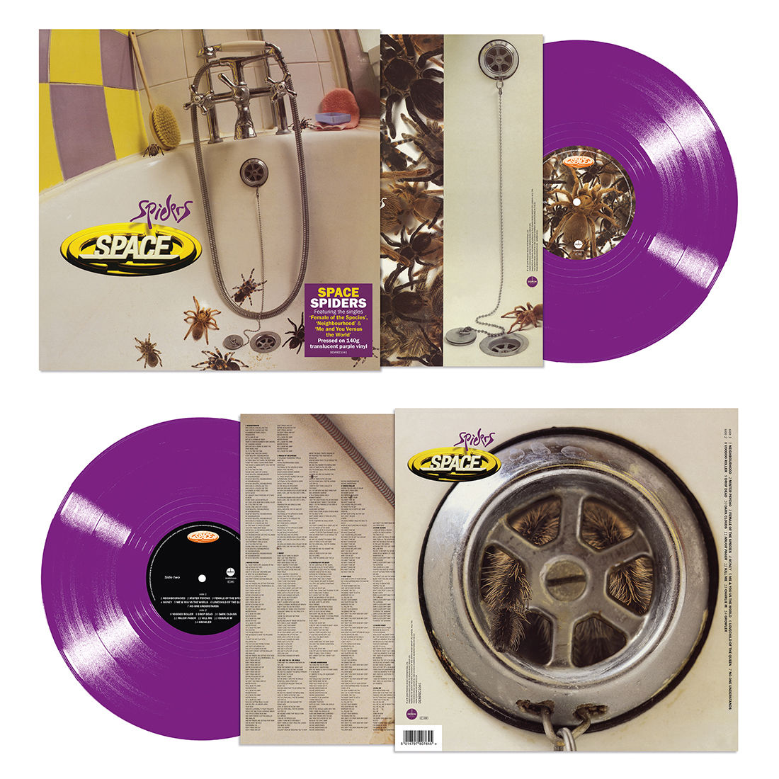 Spiders: Super Limited Purple Vinyl LP