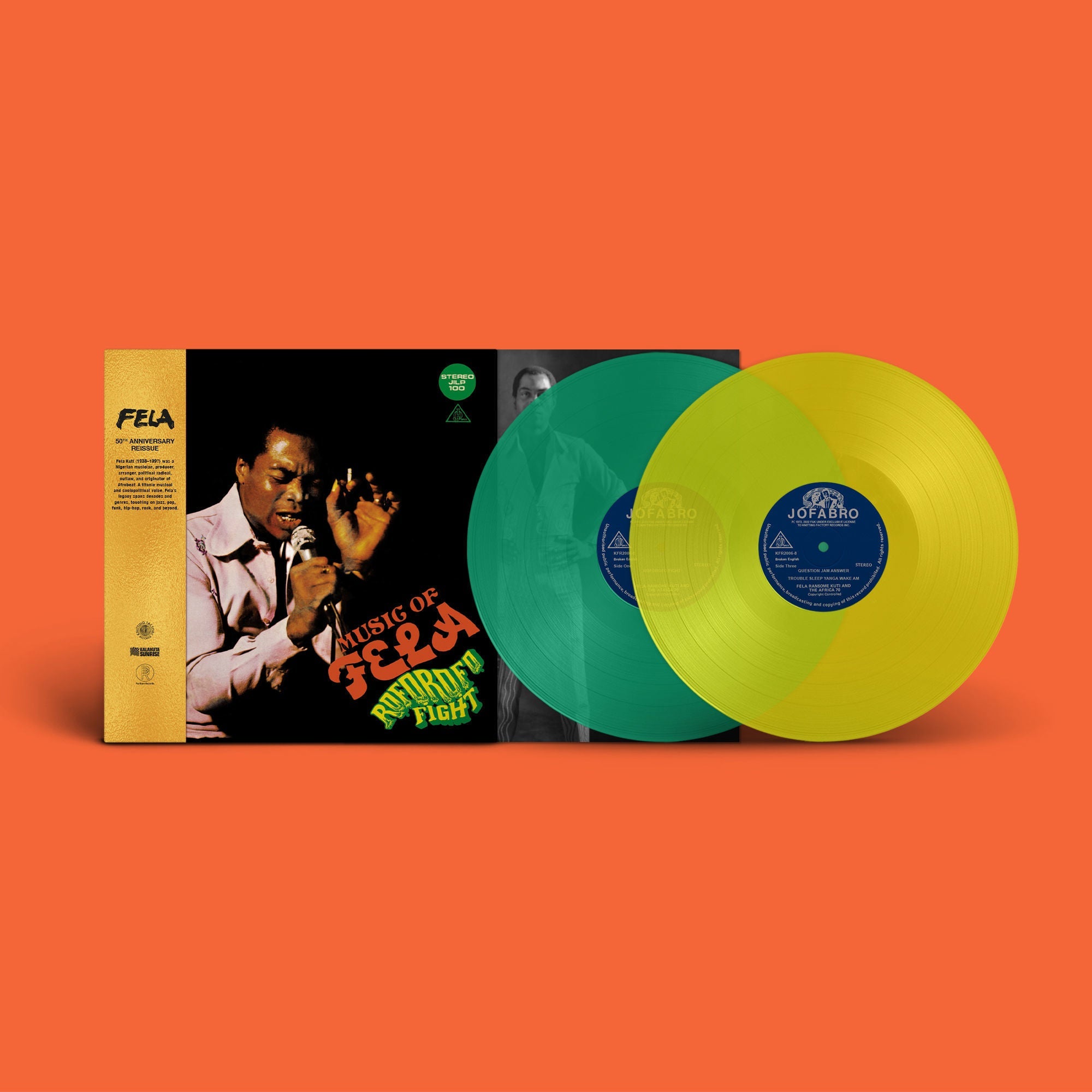 Roforofo Fight - 50th Anniversary Edition Yellow & Green Vinyl 2LP