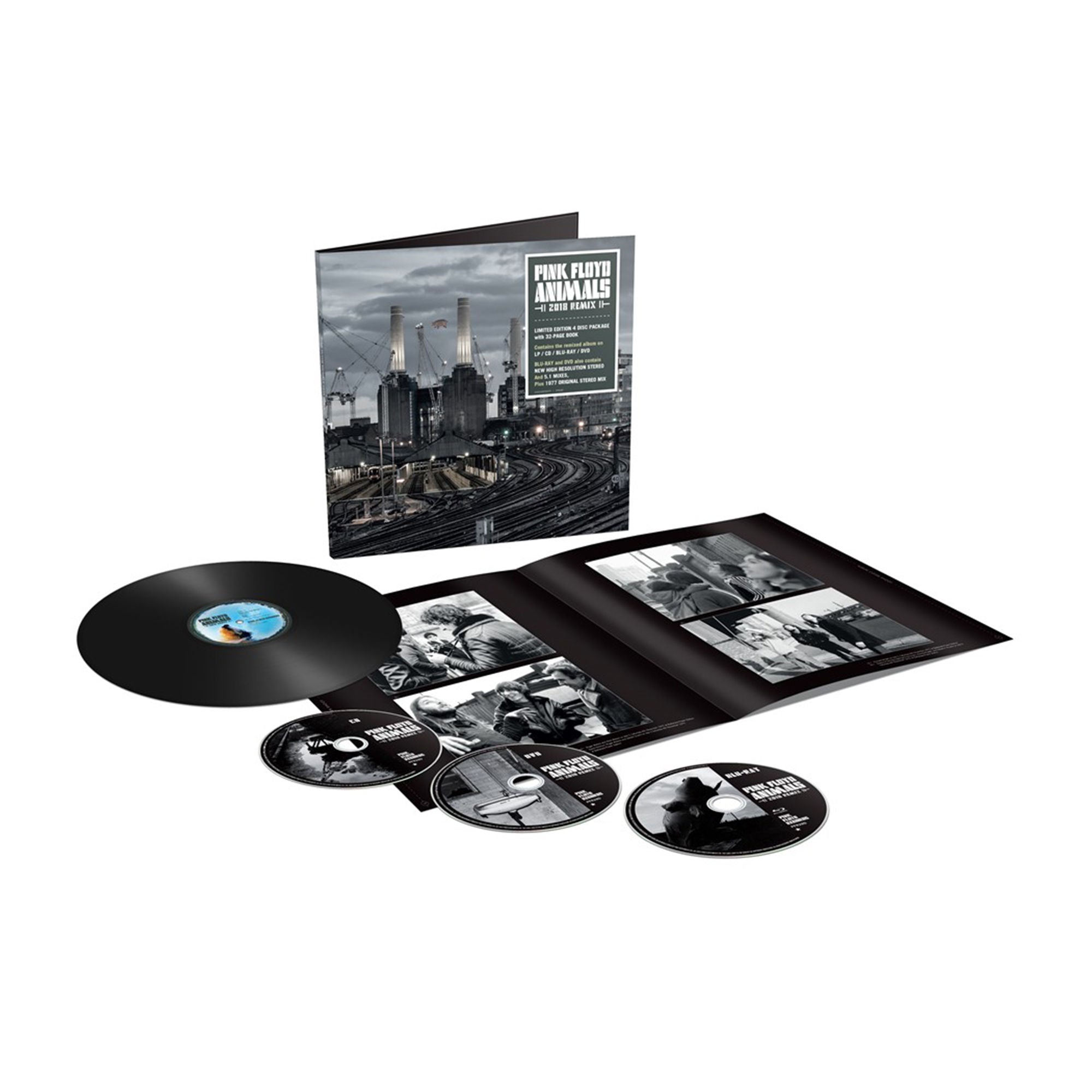Animals 2018 Remix: Deluxe Limited Edition 4 Disc Gatefold