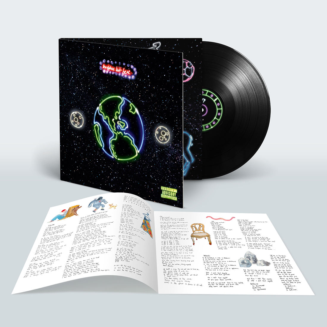 Anywhere But Here: Black Vinyl LP