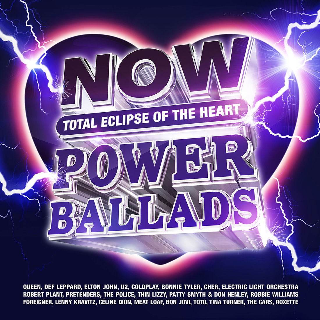 NOW That's What I Call Power Ballads: Total Eclipse Of The Heart (4CD)