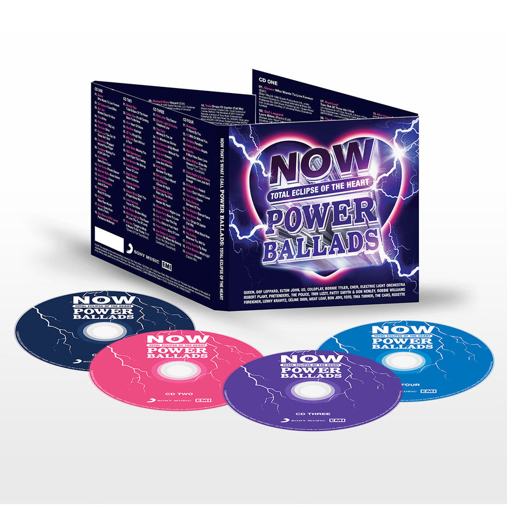 NOW That's What I Call Power Ballads: Total Eclipse Of The Heart (4CD)