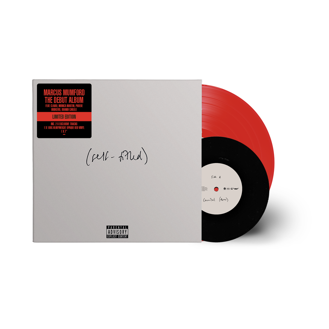 (self-titled) Exclusive 12" Red Vinyl with 7" Black Vinyl
