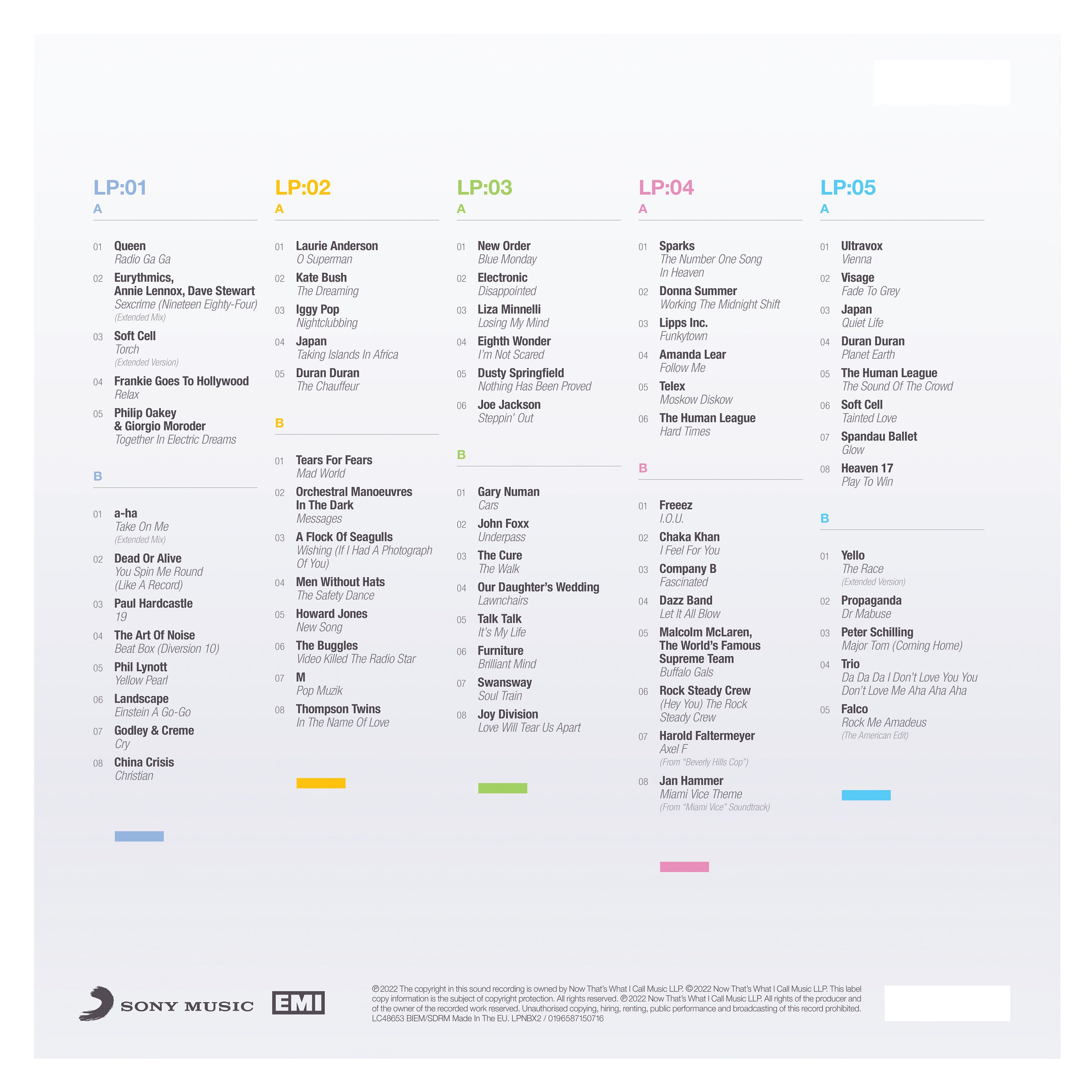 NOW Presents… Electronic (5LP)