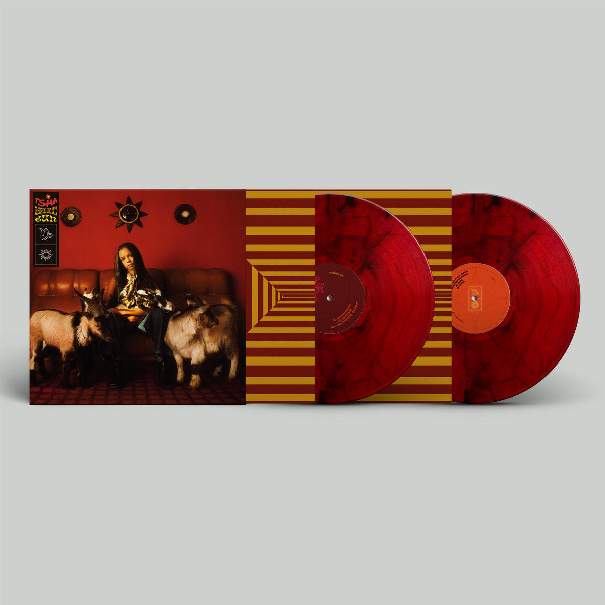 Capricorn Sun: Limited Red Marbled Vinyl 2LP