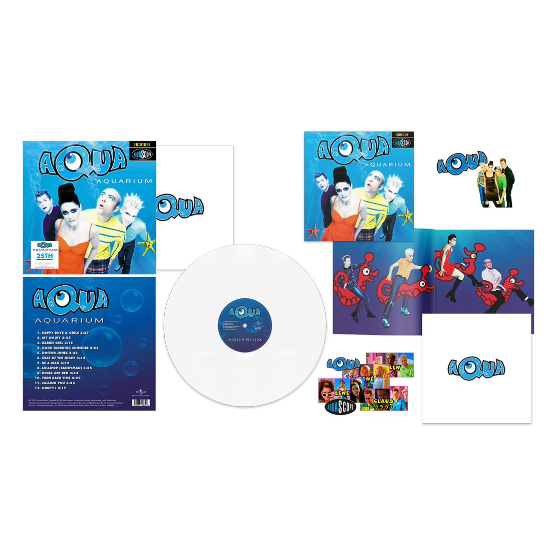 Aquarium (25th Anniversary): Limited White Vinyl LP