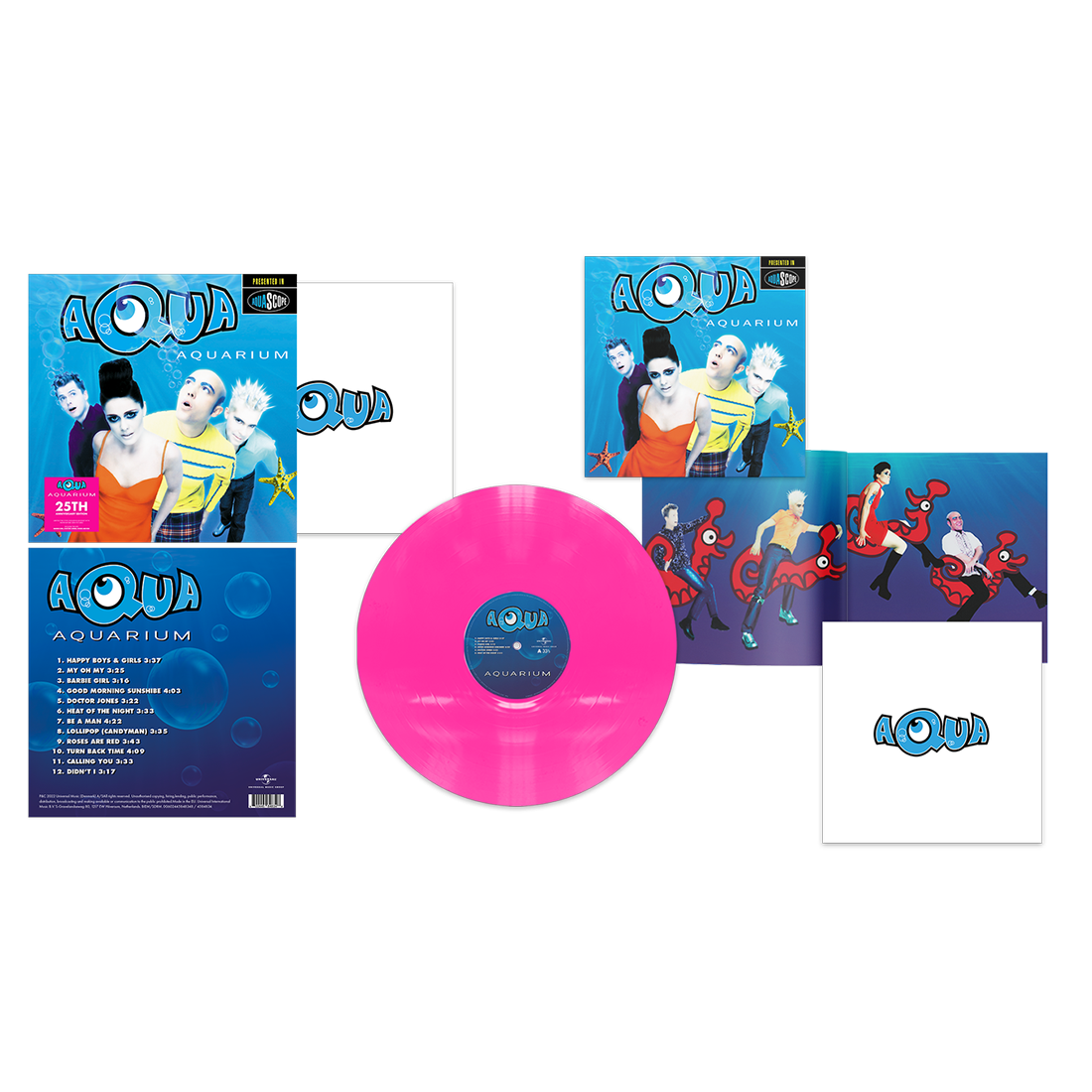 Aquarium (25th Anniversary): Limited Edition Pink Vinyl LP
