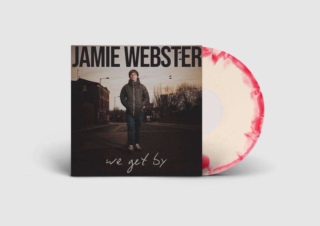 We Get By: Limited Edition Red and White Swirl Vinyl