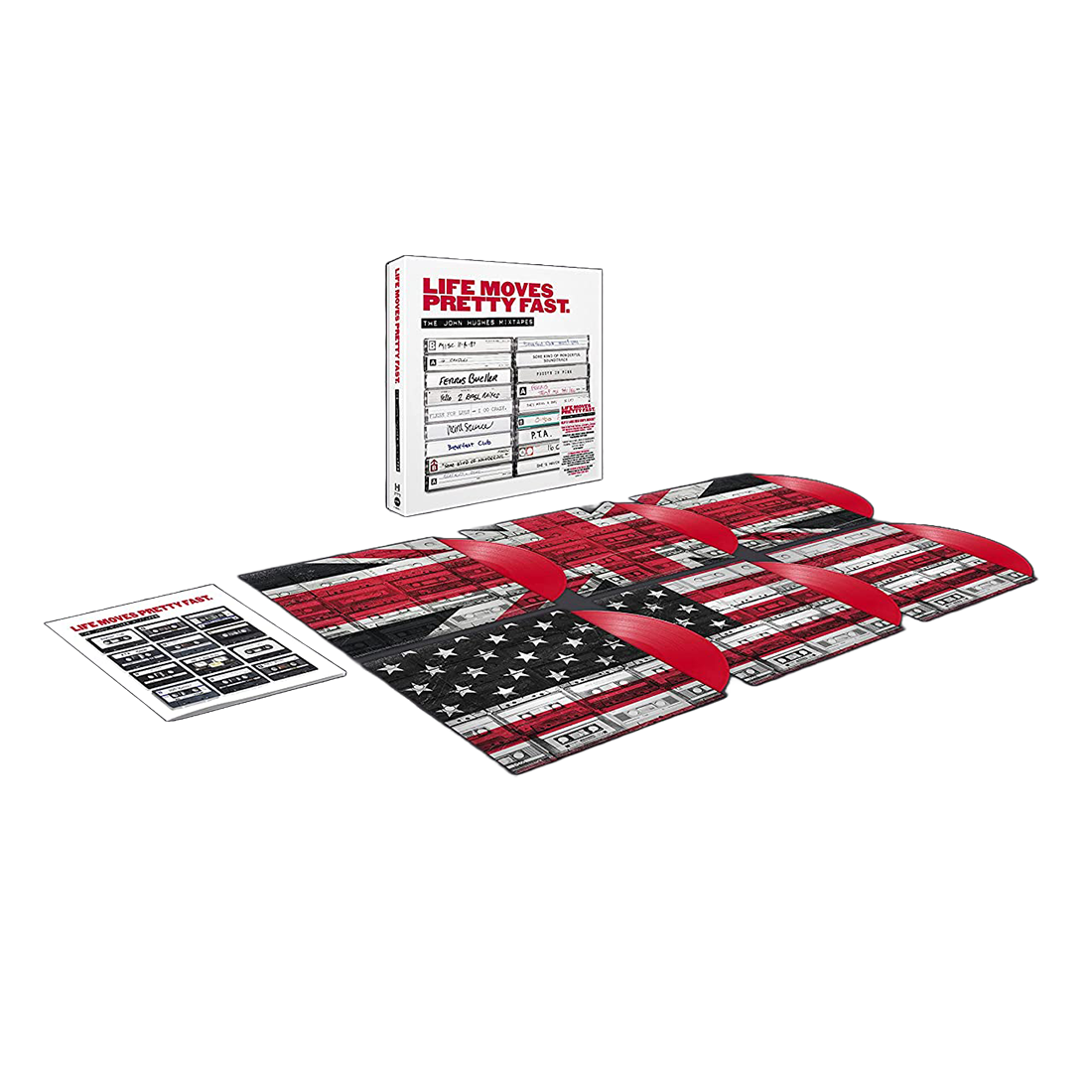 Life Moves Pretty Fast - The John Hughes Mixtapes: Red Vinyl 6LP Box Set