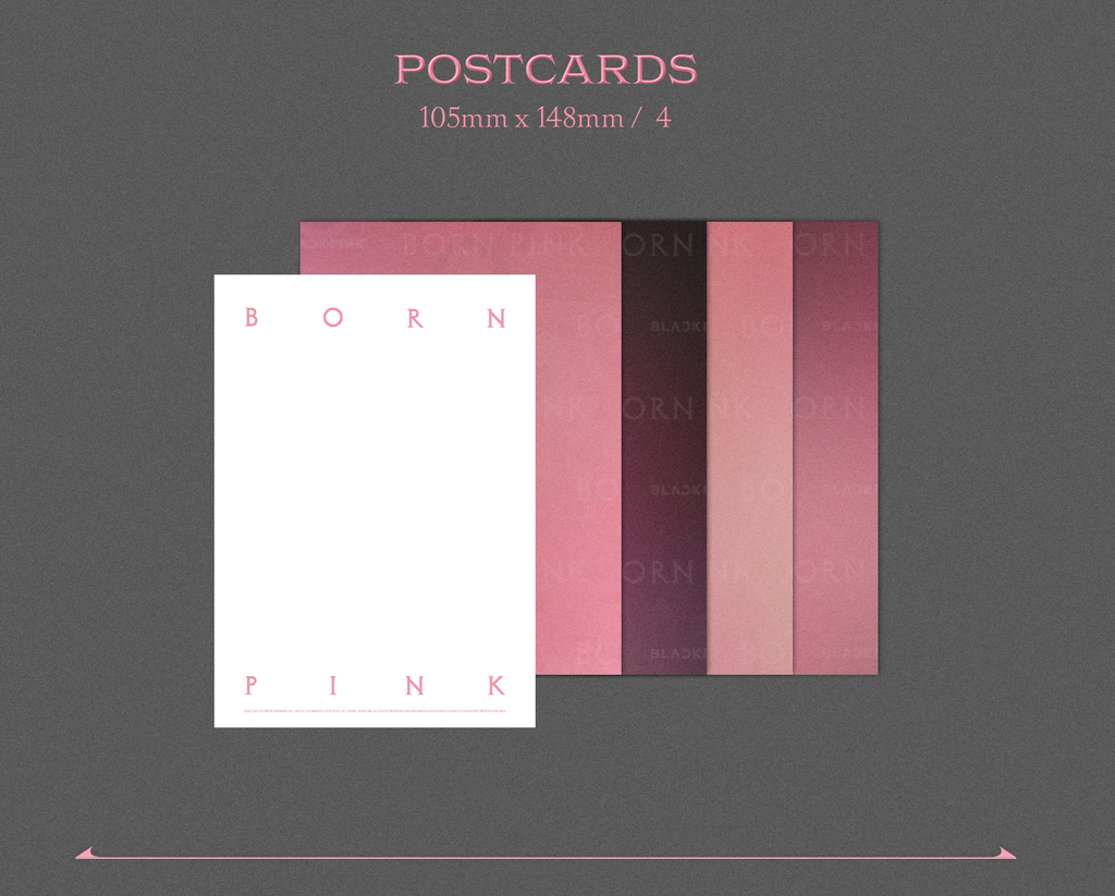 BORN PINK: Exclusive Box Set (Pink Complete Edition﻿﻿)