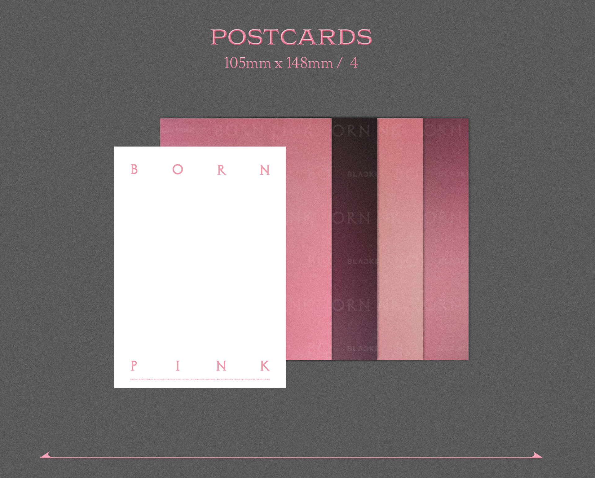 BORN PINK: Exclusive Box Set (Pink Complete Edition﻿﻿)