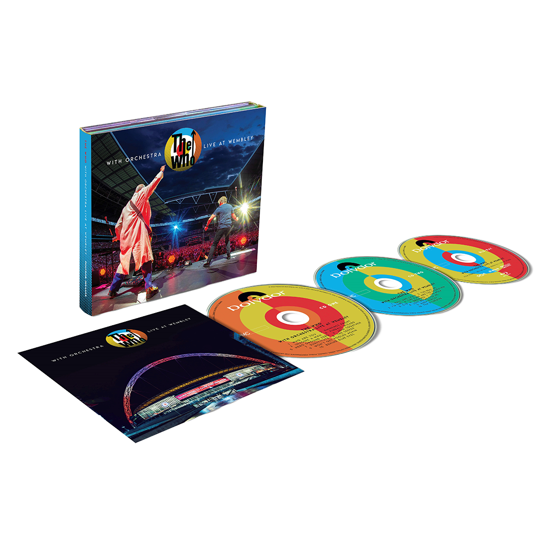 The Who With Orchestra - Live at Wembley: 2CD + BluRay