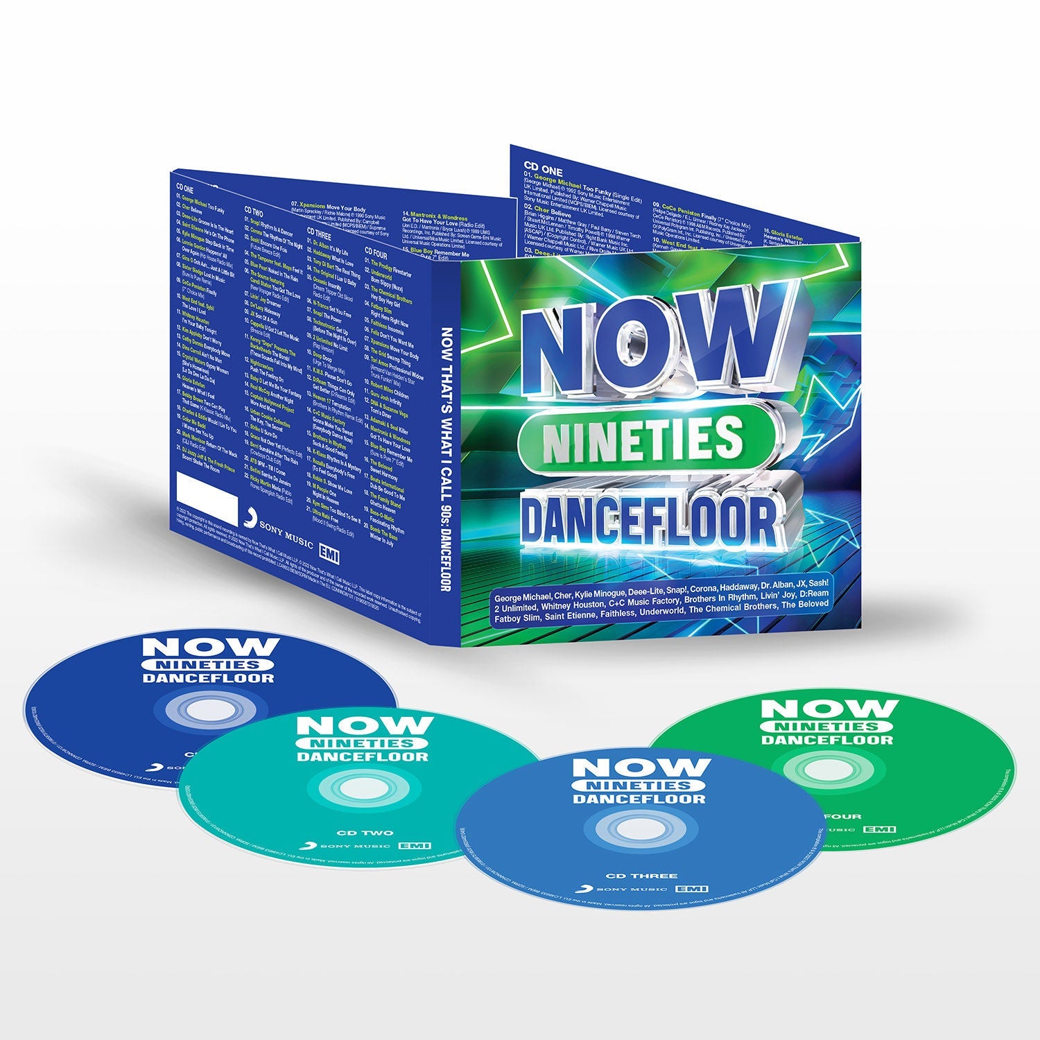 NOW That’s What I Call 90s: Dancefloor (4CD)