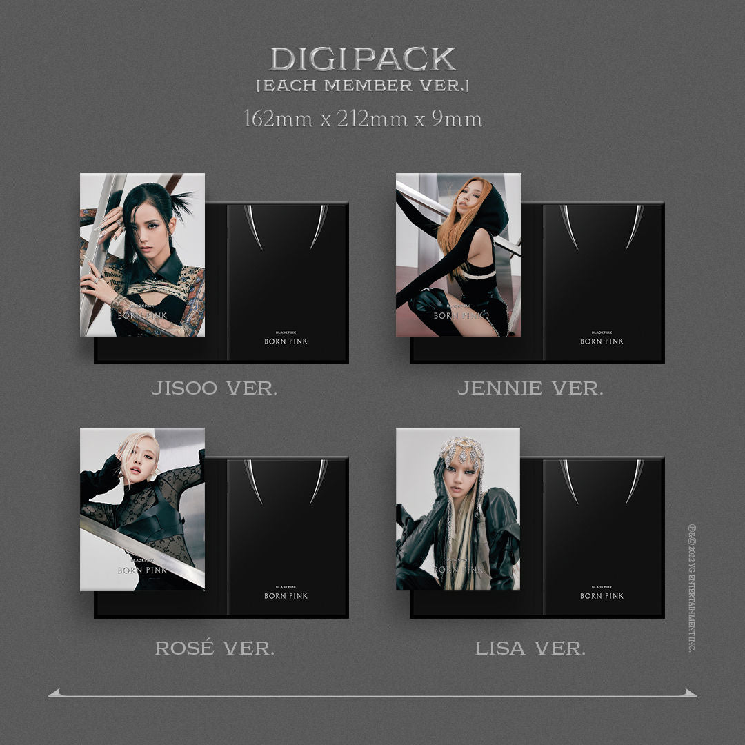 (INTL) BORN PINK Standard Digipack - JISOO