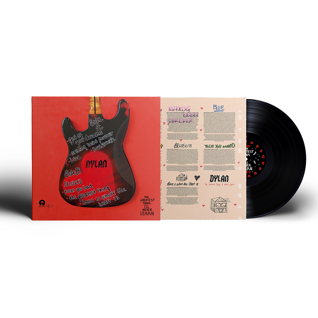 The Greatest Thing I'll Never Learn: Black LP