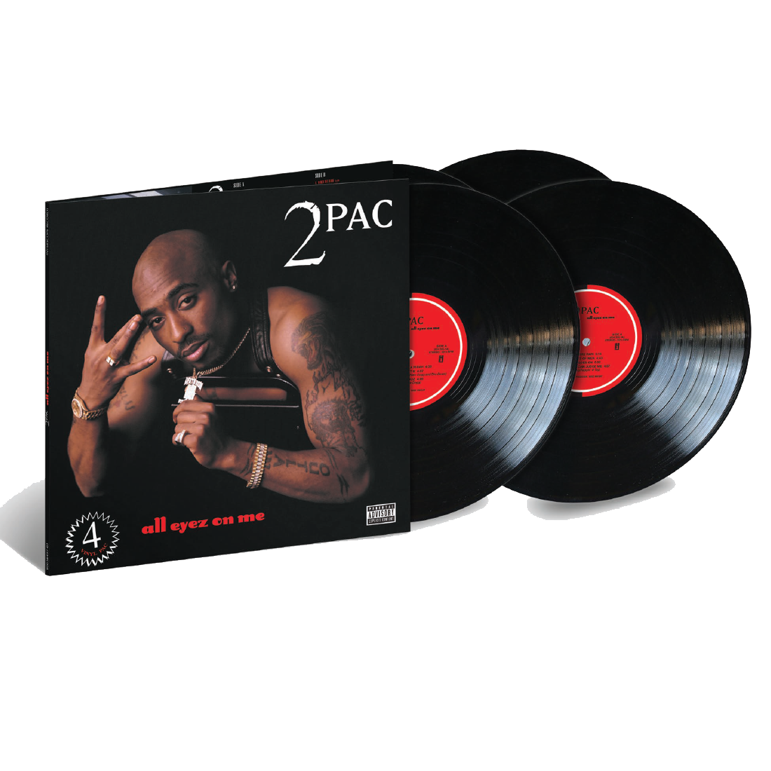 All Eyez On Me: Vinyl 4LP